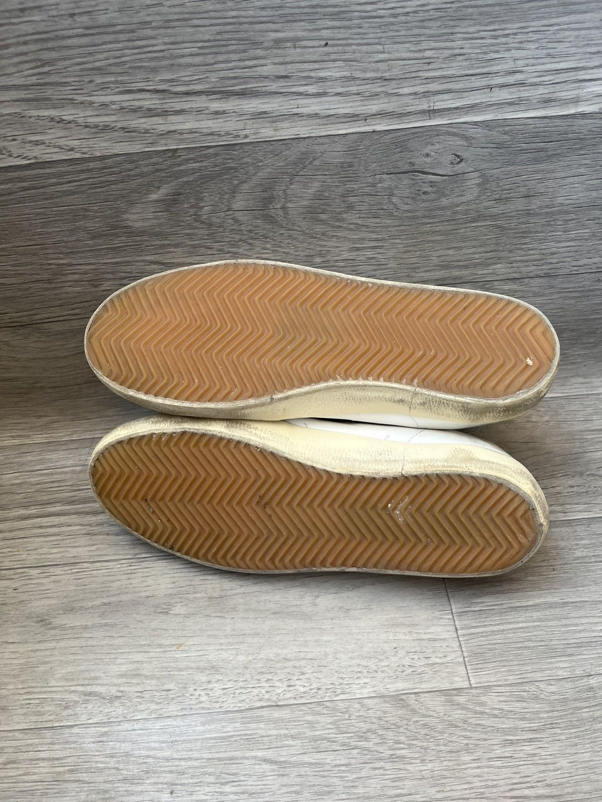 Golden Goose Golden goose superstar low-top distressed sneakers Size US 9 / IT 39 - 9 Thumbnail