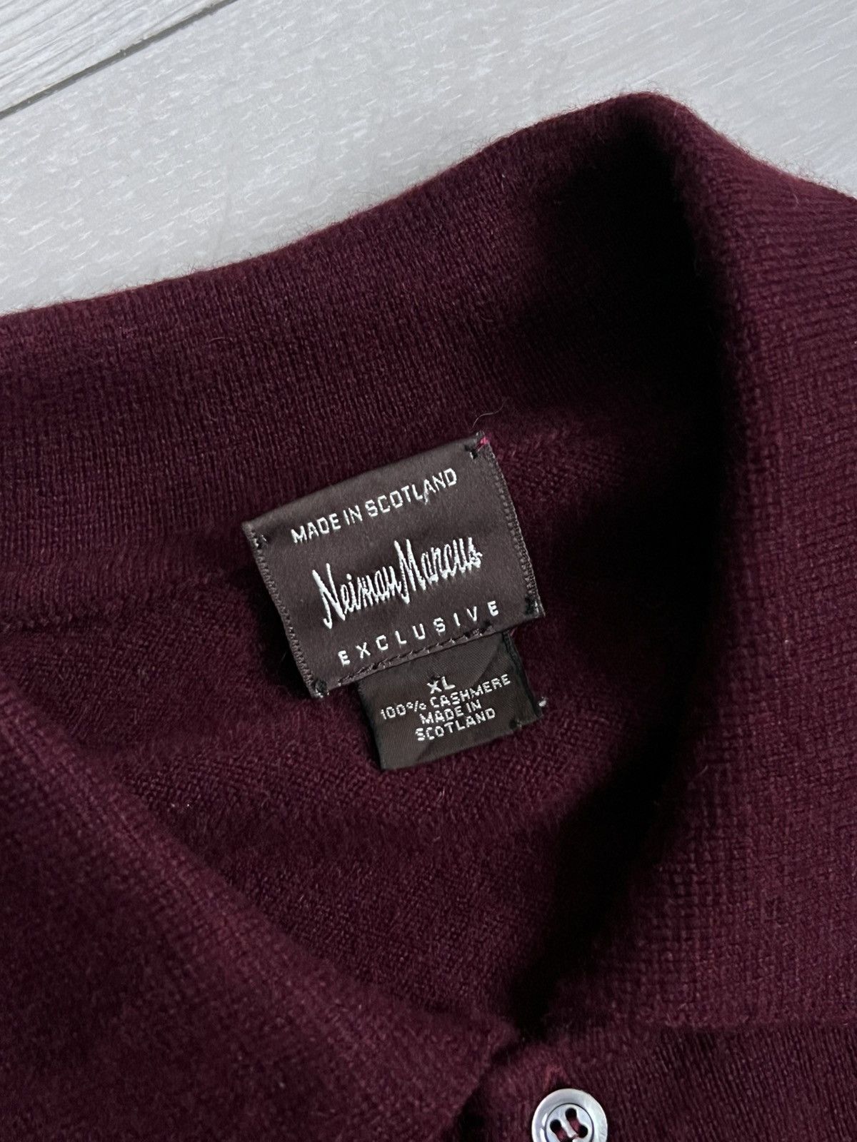 Neiman Marcus Neiman Marcus Scotland 100% Cashmere Jumper Size US XL / EU 56 / 4 - 6 Thumbnail
