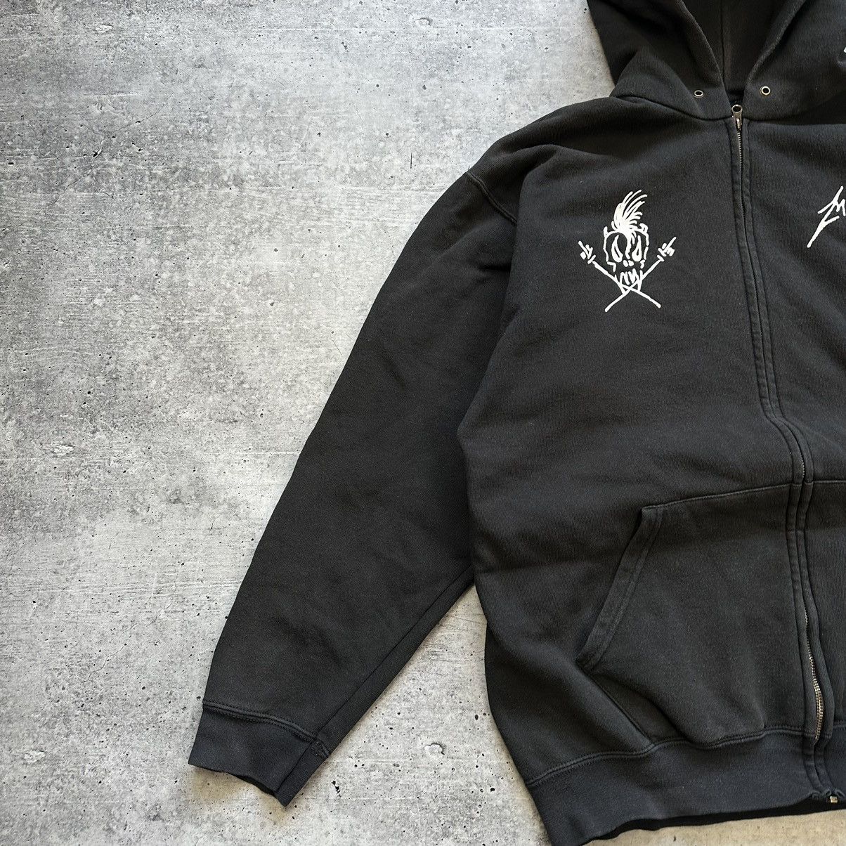 Band Tees Metallica Black Cotton Full Zip Big Logo Hoodie Size US L / EU 52-54 / 3 - 3 Thumbnail