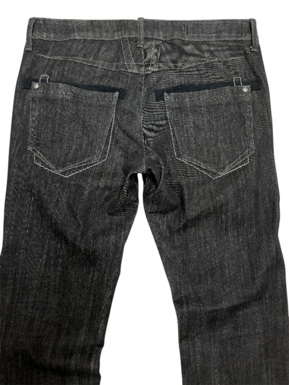 Marithe + Francois Girbaud Le Jean De MFG Multi Zipper Jeans Straight Cut W37 Size US 37 - 5 Thumbnail