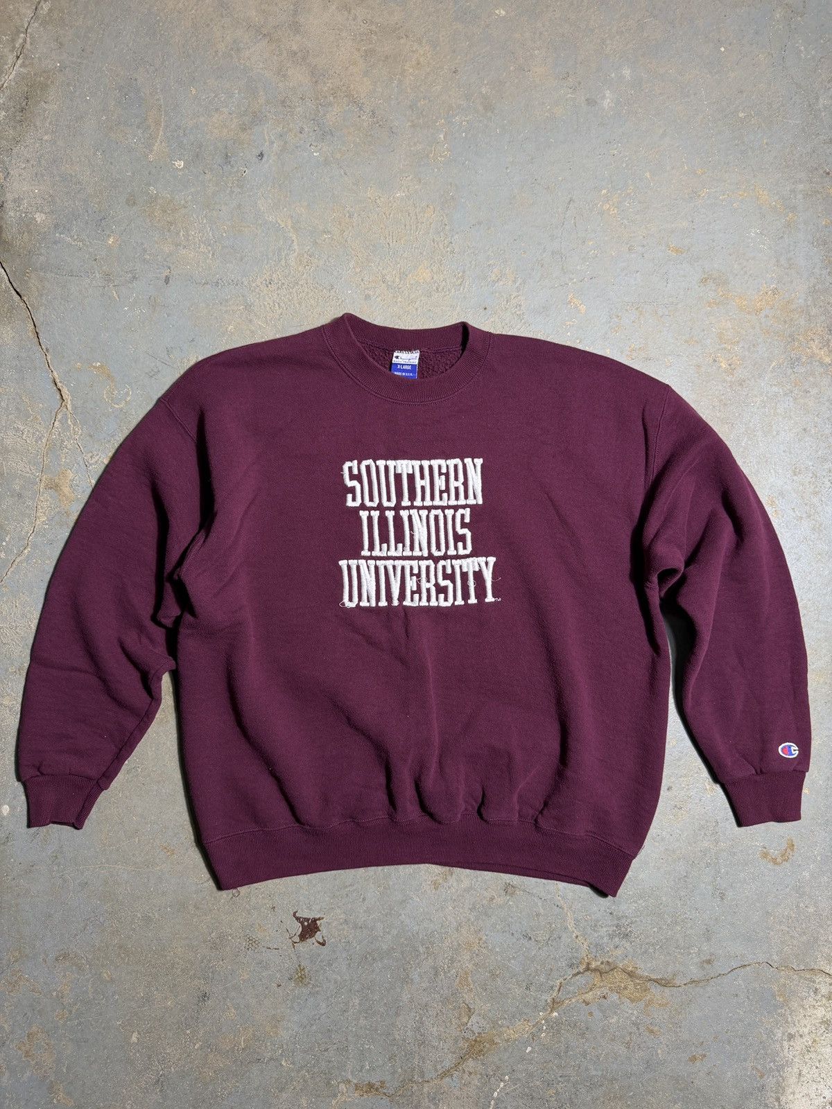 Champion Vintage Southern Illinois University Crewneck Size US XL / EU 56 / 4 - 1 Thumbnail