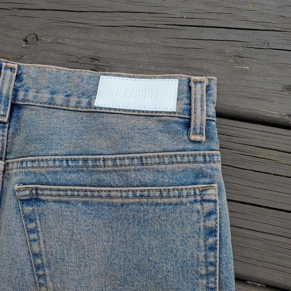 RE/DONE RE/Done 70s Tinted Blush Loose Flare High Rise Waisted Mom J Size 31" - 6 Thumbnail