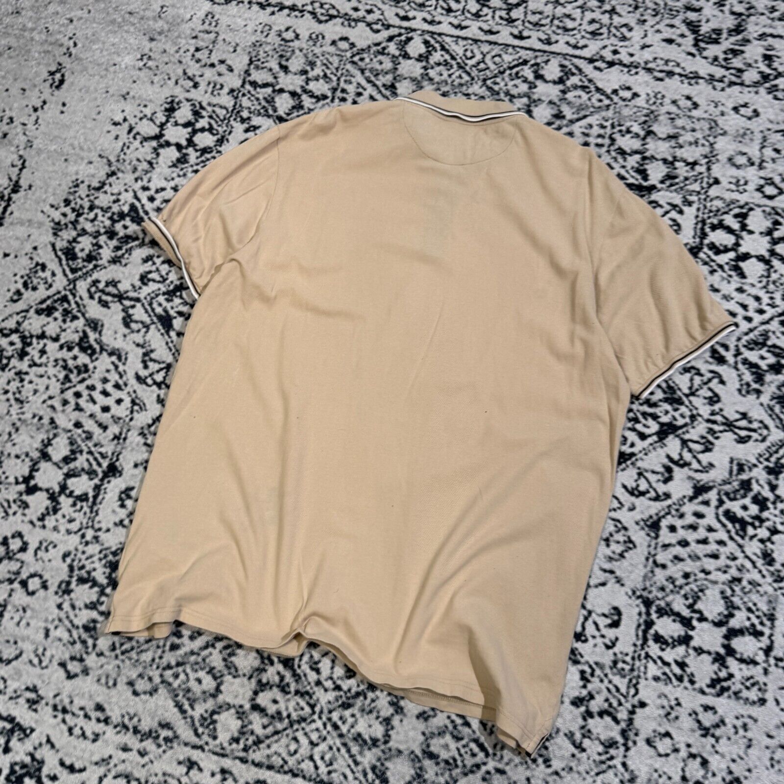 Champion × Vintage Vintage Champion Unisex Beige Cotton Polo Shirt Size XXL Size US XXL / EU 58 / 5 - 12 Thumbnail