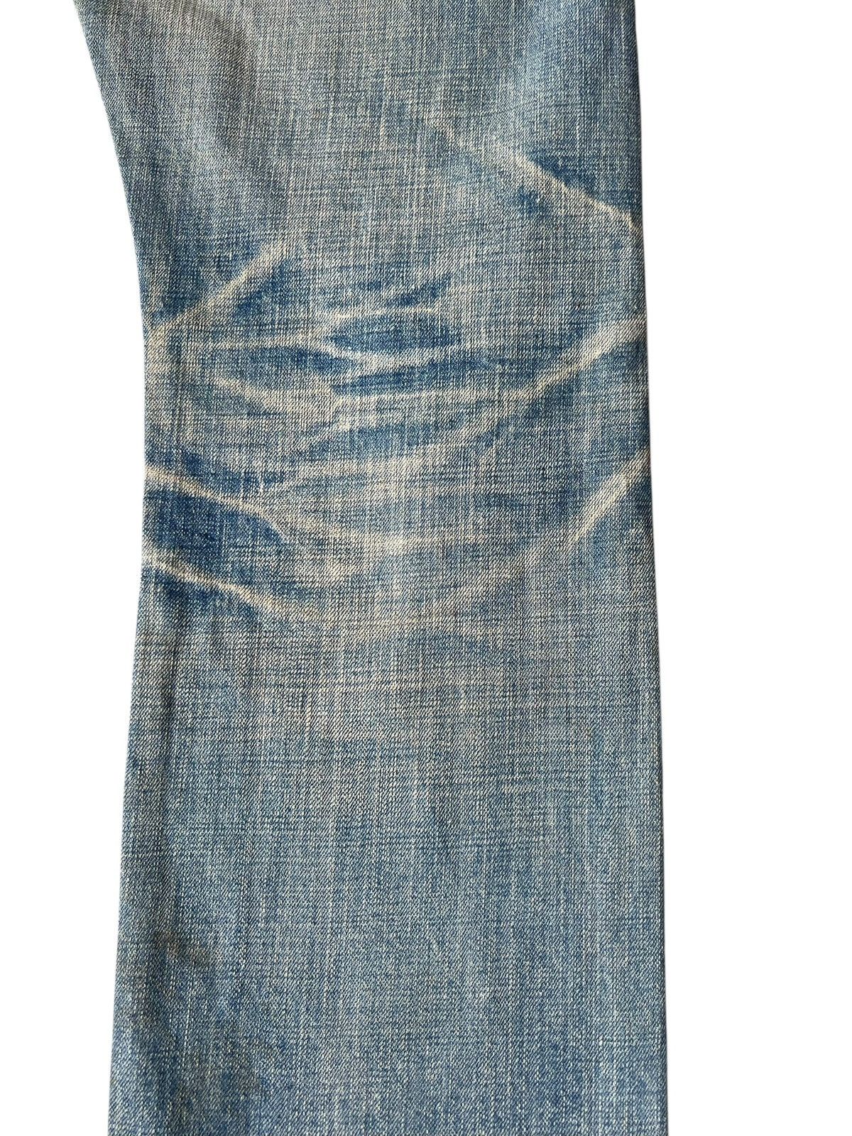 Eternal ETERNAL Japan Buttonfly Distressed Aging Mud Denim Jeans Size US 34 / EU 50 - 20 Thumbnail