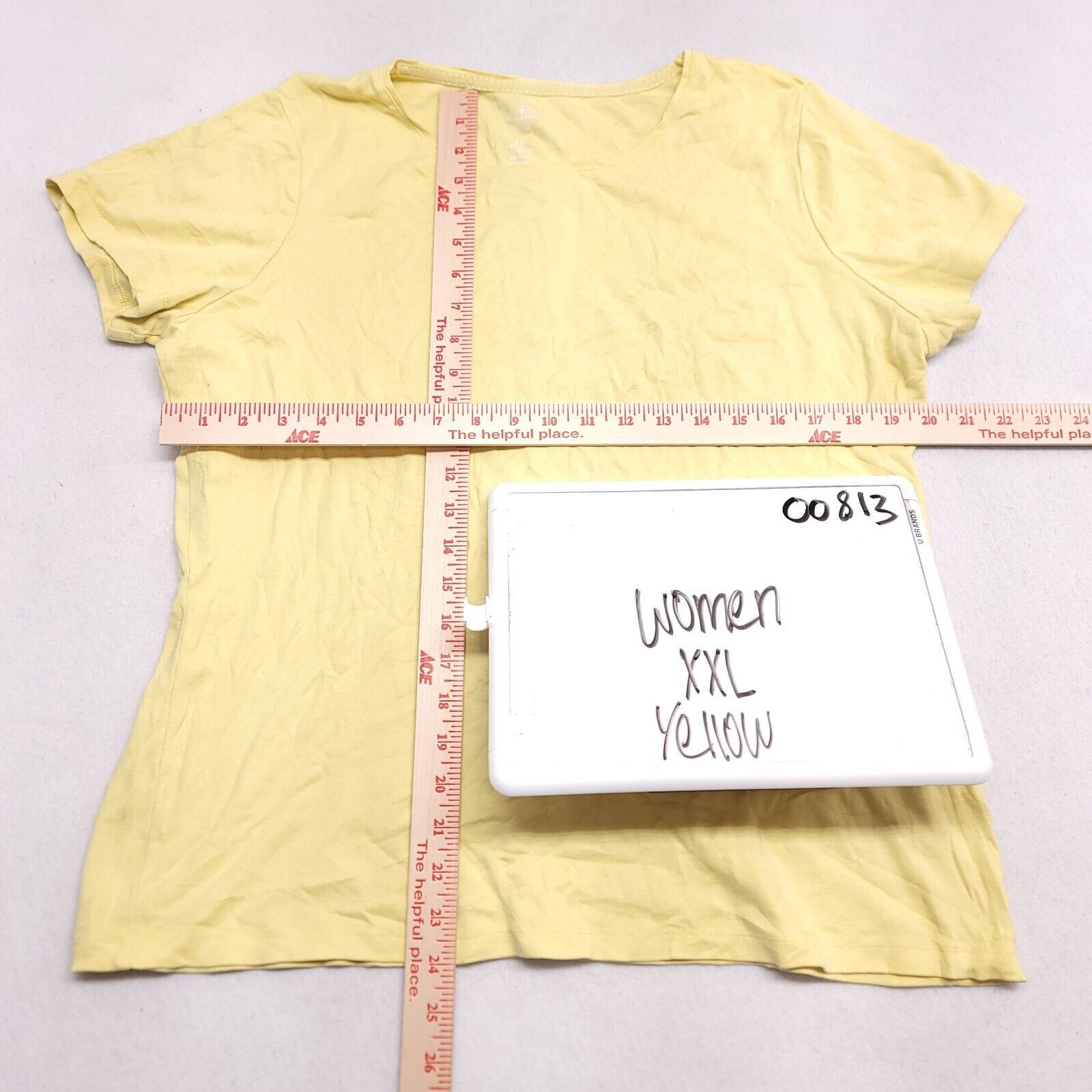 St. Johns Bay St John's Bay Casual Pullover Shirt Womens Size 2XL Yellow Size XXL / US 16-18 / IT 52-54 - 6 Thumbnail