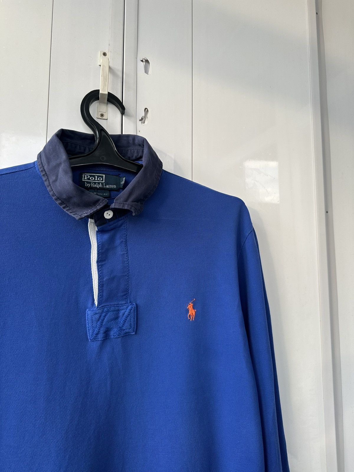 Polo Ralph Lauren Vintage Polo Ralph Lauren Rugby Orange Logo Size US L / EU 52-54 / 3 - 5 Thumbnail