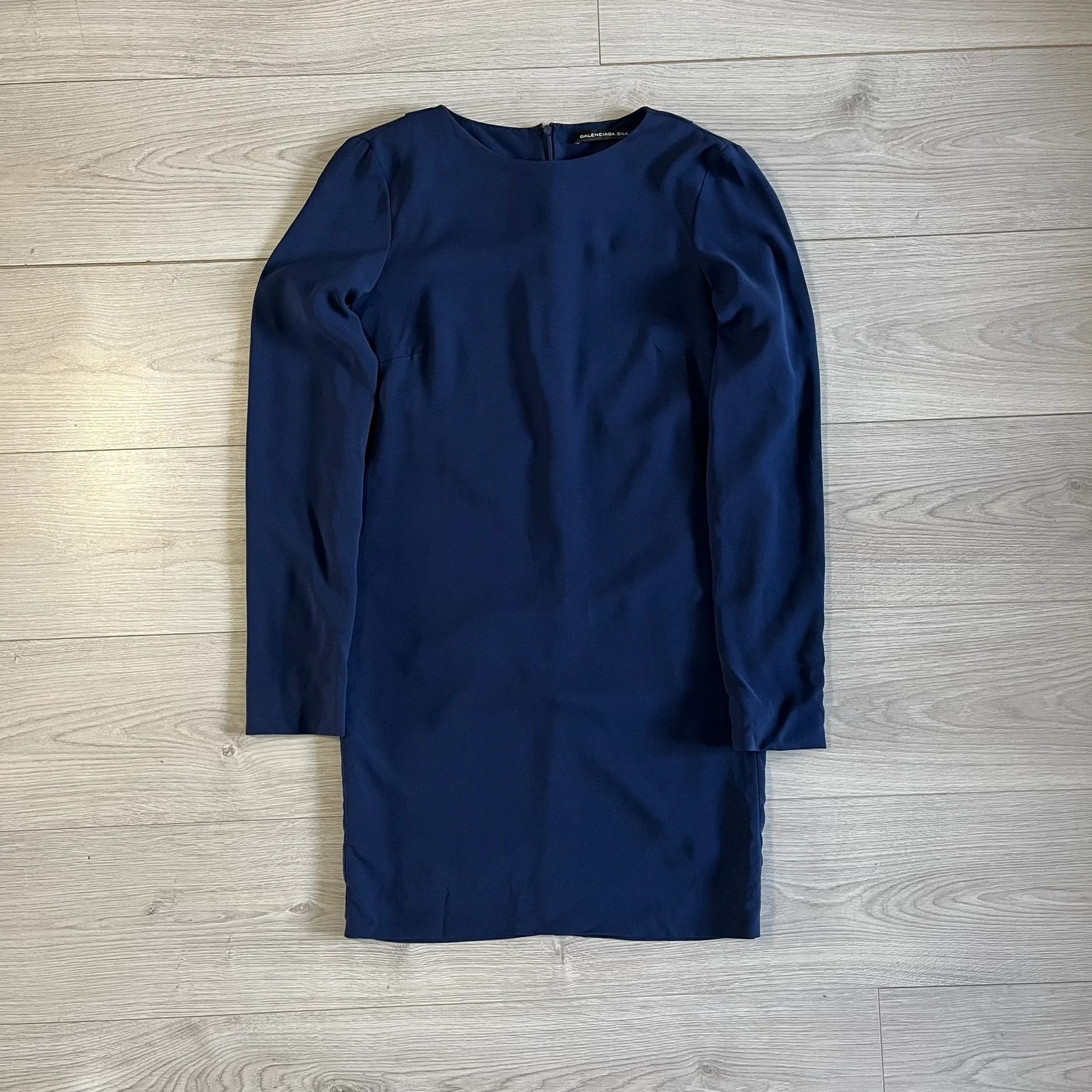 Balenciaga balenciaga silk dress Size S / US 4 / IT 40 - 1 Thumbnail