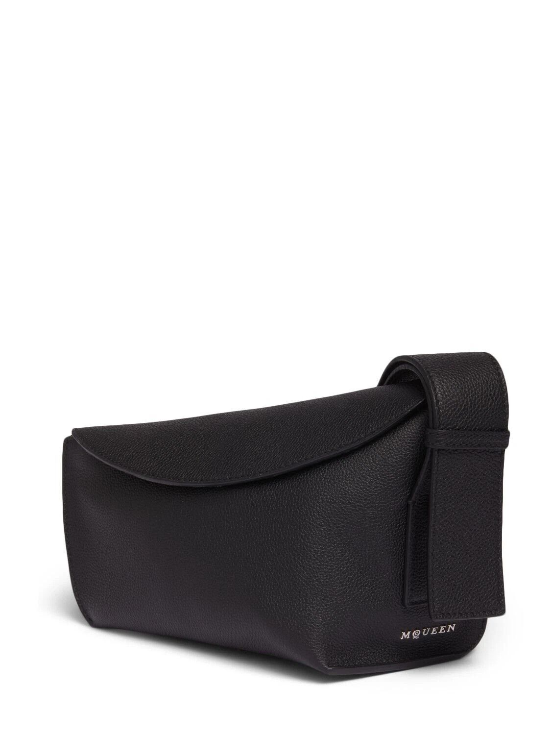 Alexander McQueen ALEXANDER MCQUEEN Sling Black Leather Shoulder Bag New Size ONE SIZE - 2 Thumbnail