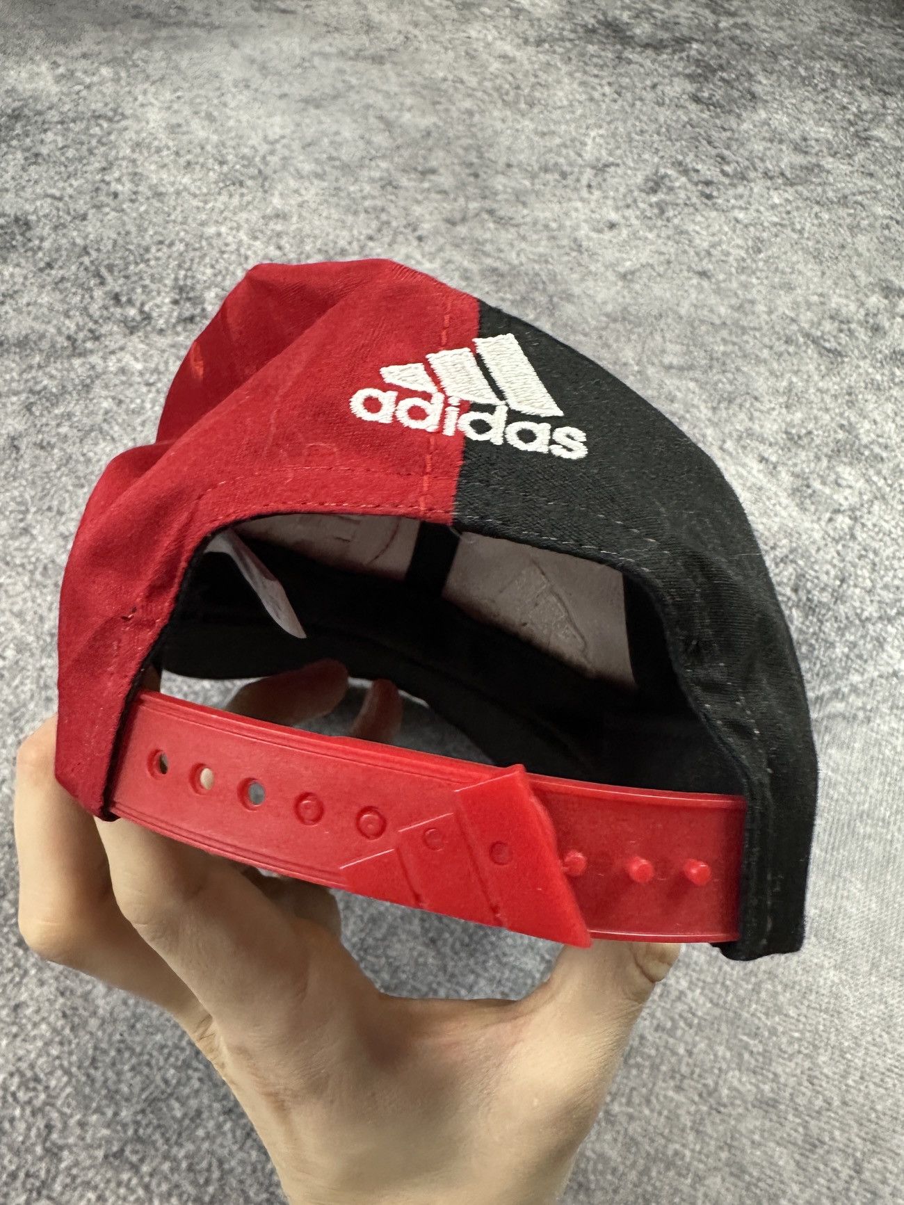 Adidas Vintage 90s Adidas FCK 1 Kaiserslautern Soccer Rare Hat Size ONE SIZE - 2 Thumbnail