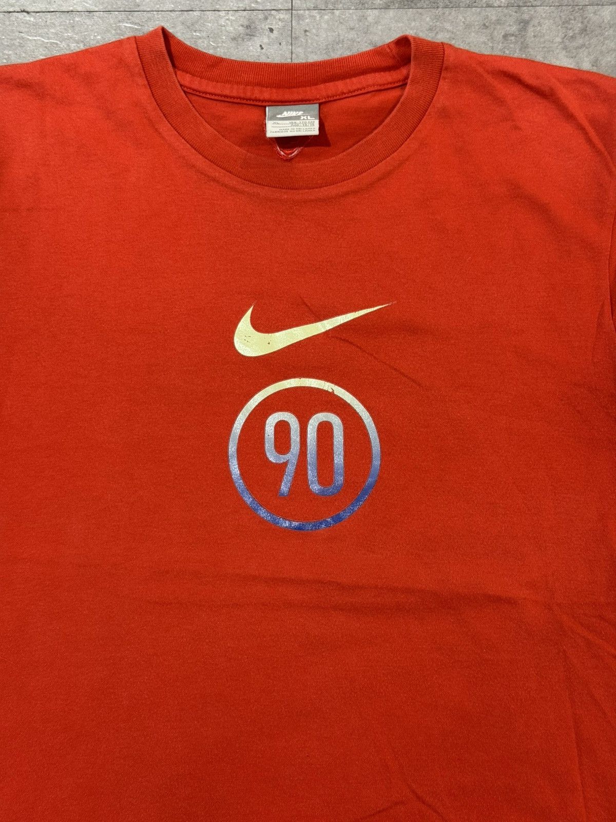 Nike Vintage Nike Total 90 00's T-shirt Size US M / EU 48-50 / 2 - 3 Thumbnail