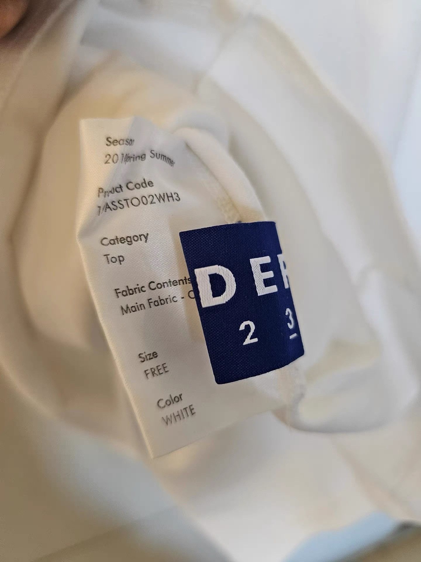 Ader Error Ader Error Unisex Short Sleeve T-shirt K30 Size US L / EU 52-54 / 3 - 3 Thumbnail