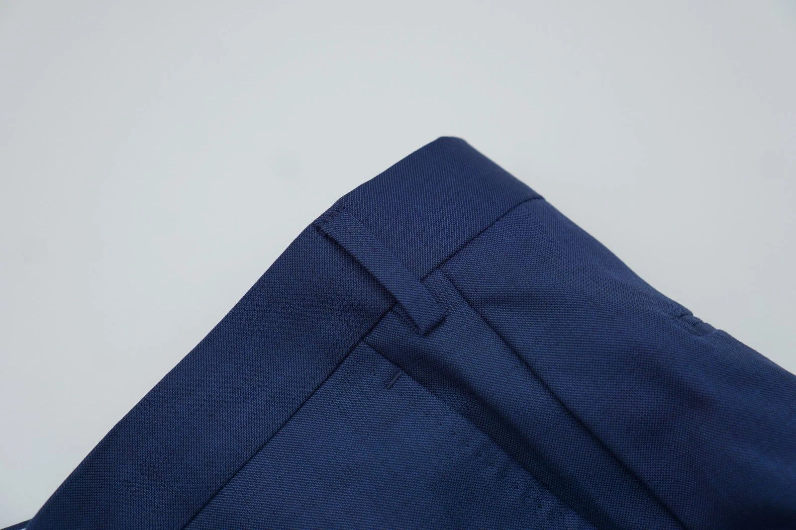 Suitsupply Men Suitsupply Pants Navy Blue Pure Wool Size 28 UK/US46S Size 46S - 4 Thumbnail