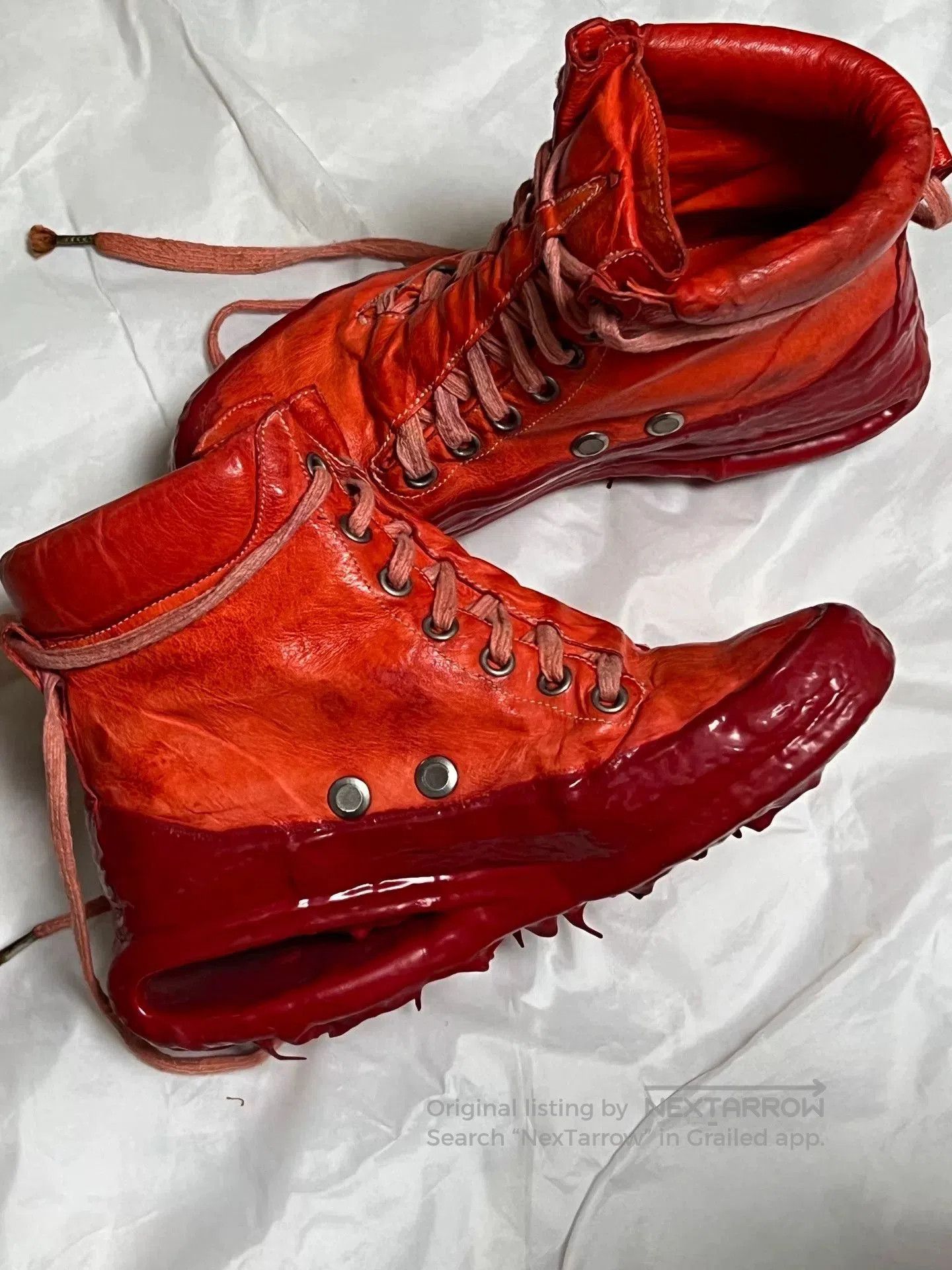 Carol Christian Poell Carol Christian Poell U Sole Drip Sneaker. Size US 6 / EU 39 - 5 Thumbnail