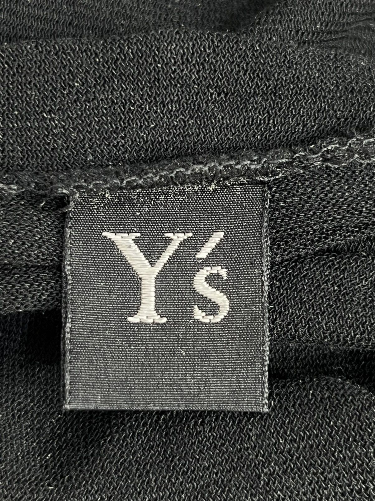 Yohji Yamamoto Yohji Yamamoto SS03 Sheer Black Cotton Jersey Maxi Dress Size L / US 10 / IT 46 - 9 Thumbnail