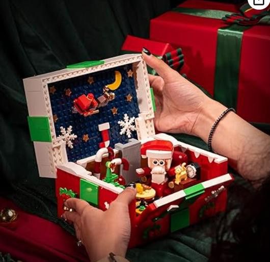NBDN Nobrandedon Blocks Toy Set, Christmas Tree, Nutcracker, Santa Claus Size ONE SIZE - 3 Thumbnail