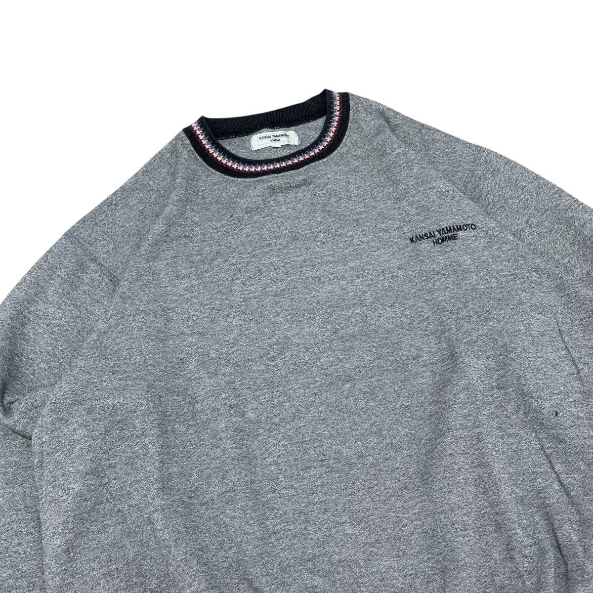 Kansai Yamamoto Vintage Kansai Yamamoto Homme Basic Sweatshirt Size US M / EU 48-50 / 2 - 4 Thumbnail