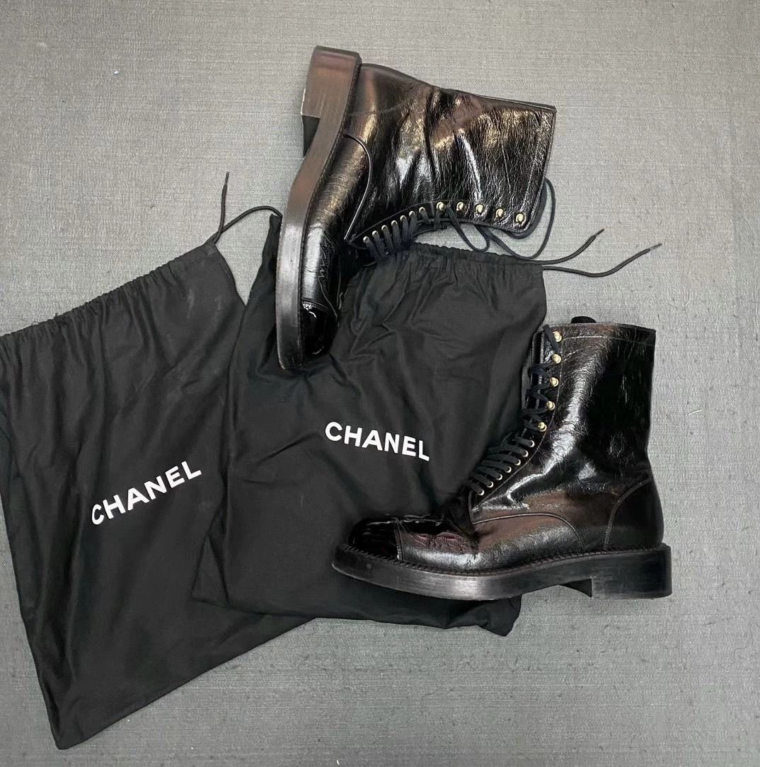 Chanel Chanel Men's High-Top Boots Size US 8 / EU 41 - 1 Thumbnail