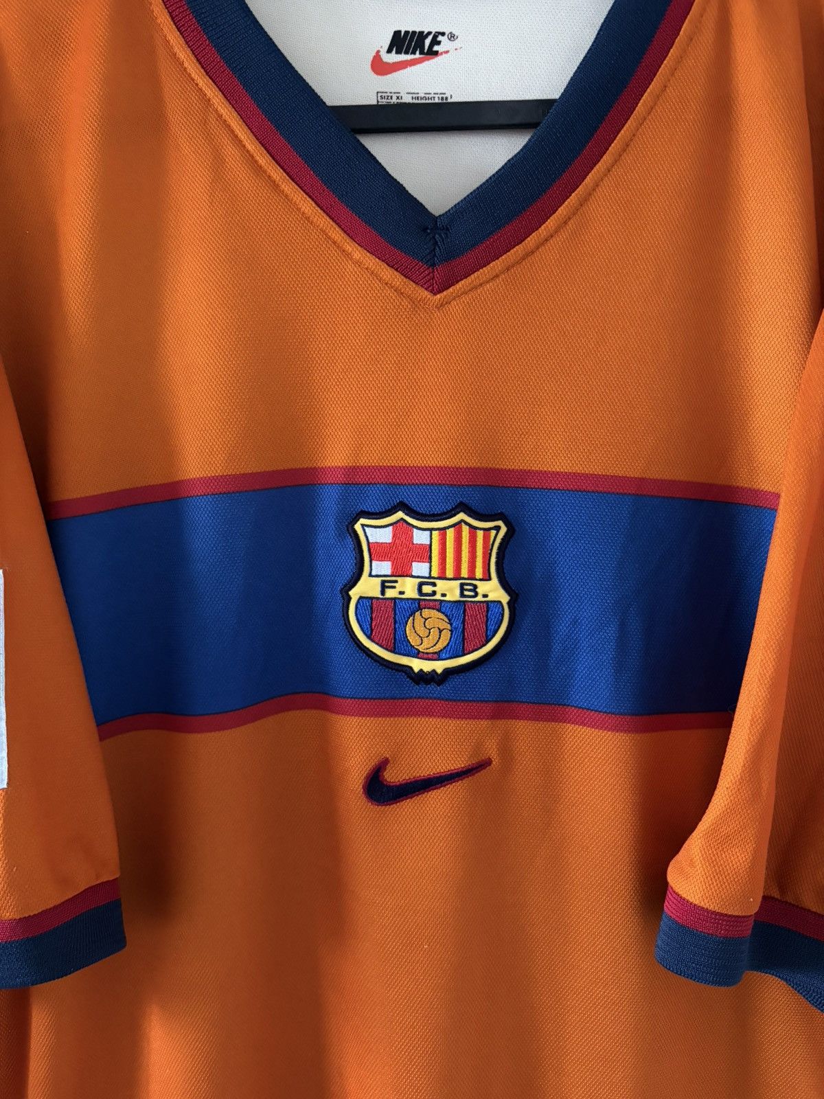Barcelona nike 1998/1999 wyjazdowa Vintage — zdjęcie 2
