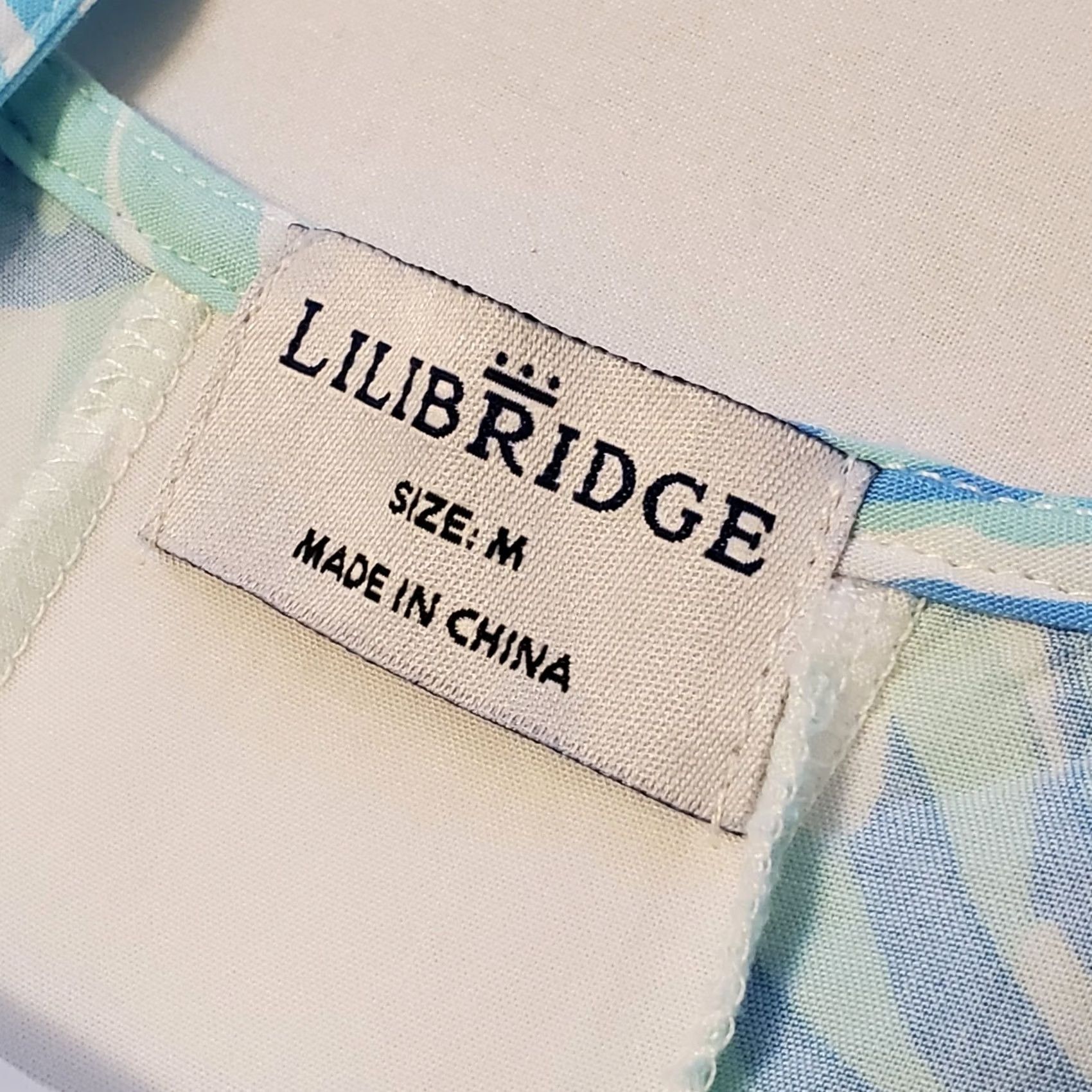Vintage Lilibridge Womens M Oversized Floral Dress Beach Cover Up Tropical Boho Coast Size M / US 6-8 / IT 42-44 - 4 Thumbnail