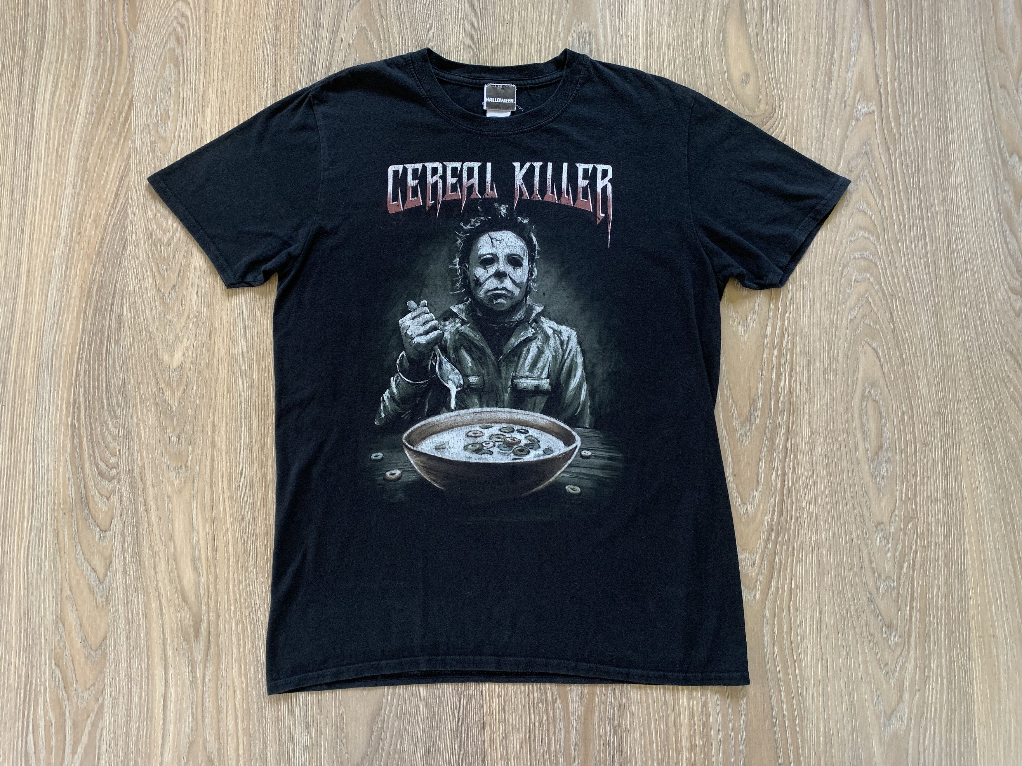 Expert Horror × Gildan Cereal Killer Halloween Movie T-Shirt Size US L / EU 52-54 / 3 - 2 Thumbnail