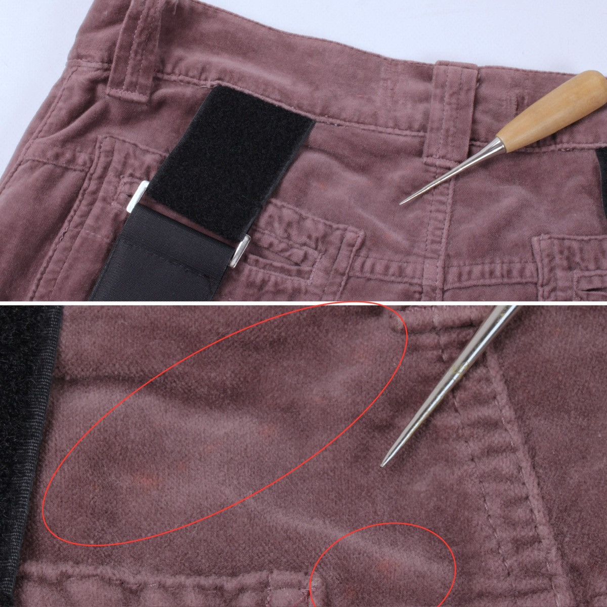 Dolce & Gabbana × Vintage Dolce Gabbana Runway 2003 Velvet Velour Bondage Womens Pants Size 27" / US 4 / IT 40 - 15 Thumbnail