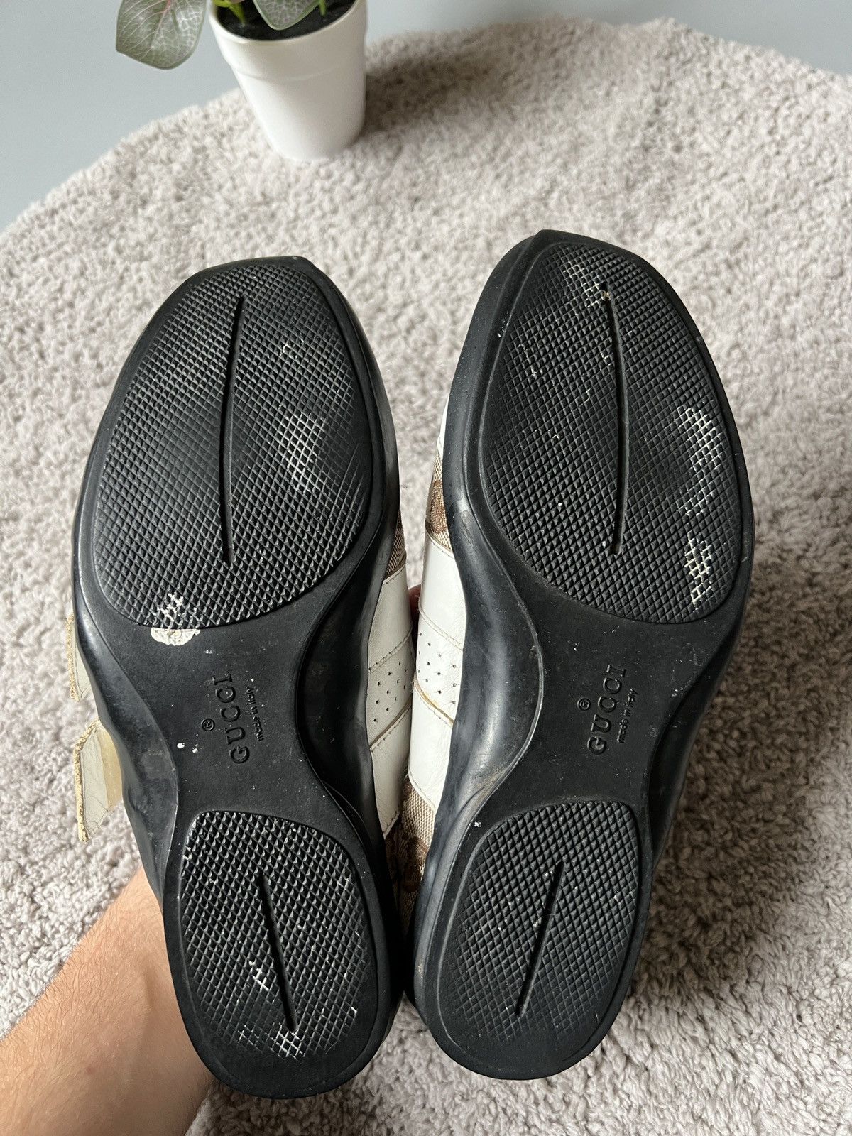 Gucci × Vintage Gucci Monogram Shoes Size US 5.5 / EU 38 - 12 Thumbnail