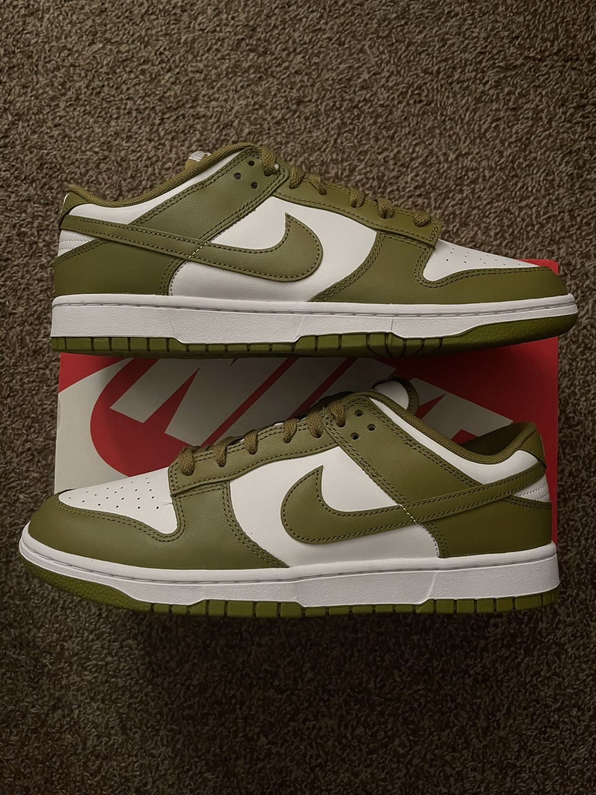 Nike *New* Nike Dunk Low Retro Pacific Moss Size US 12 / EU 45 - 1 Thumbnail