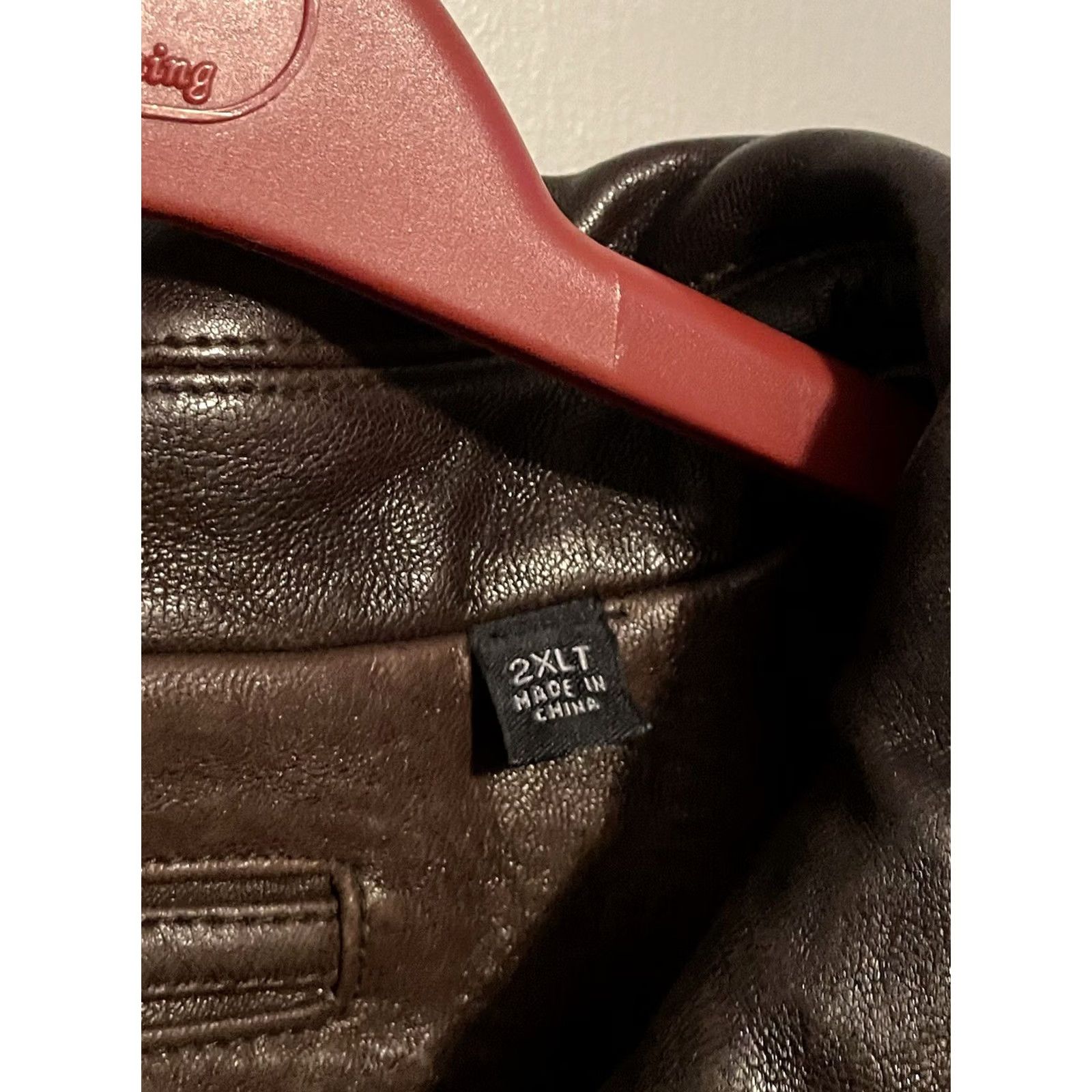Roundtree & Yorke VINTAGE Roundtree & Yorke Bomber Jacket Mens 2XL Tall Brown Leather Flight Aviator Jacket Size US XXL / EU 58 / 5 - 3 Thumbnail