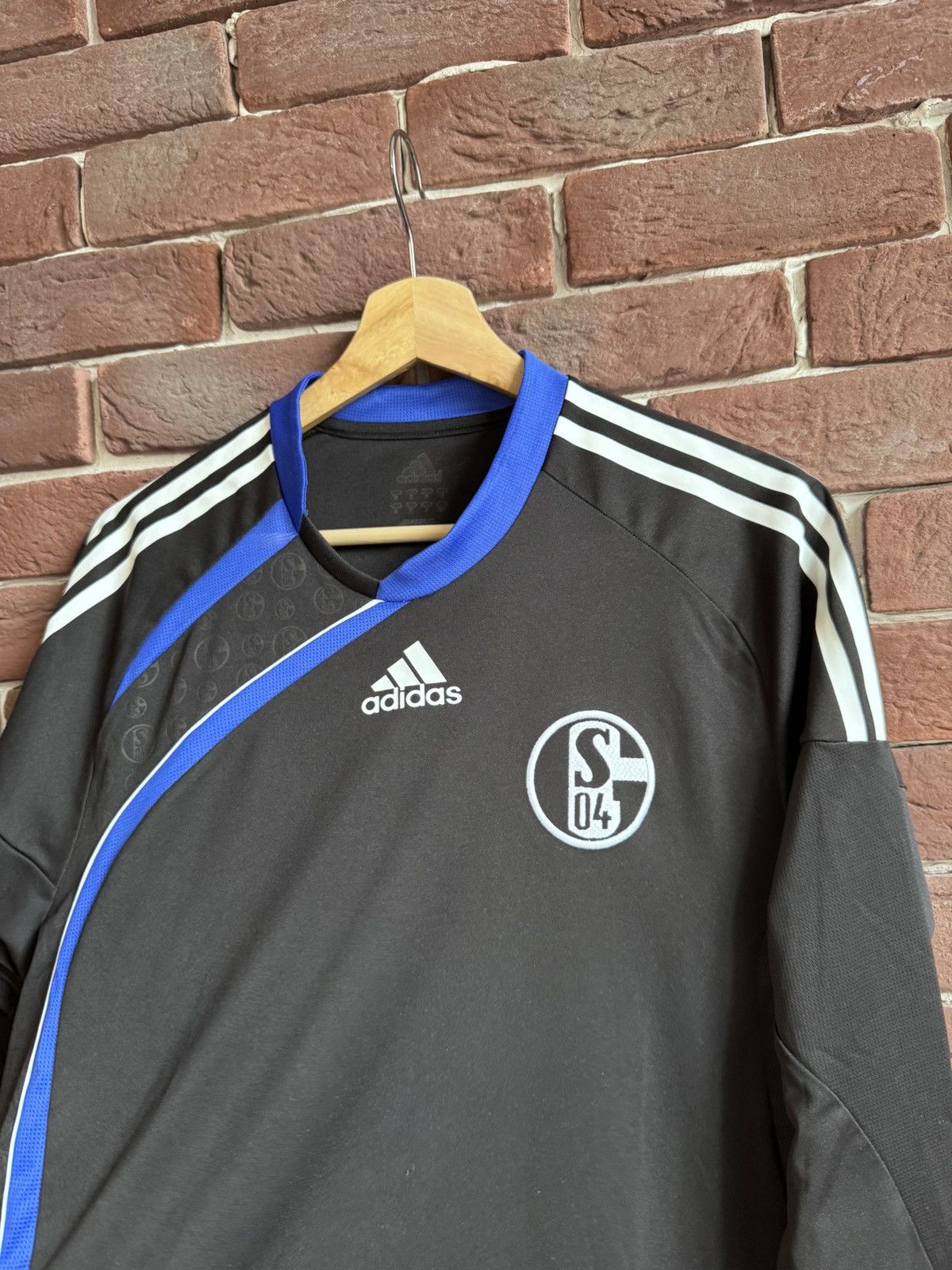 Vintage Rare Vintage 00s Schalke Adidas y2k Football Soccer Jersey Size US M / EU 48-50 / 2 - 5 Thumbnail