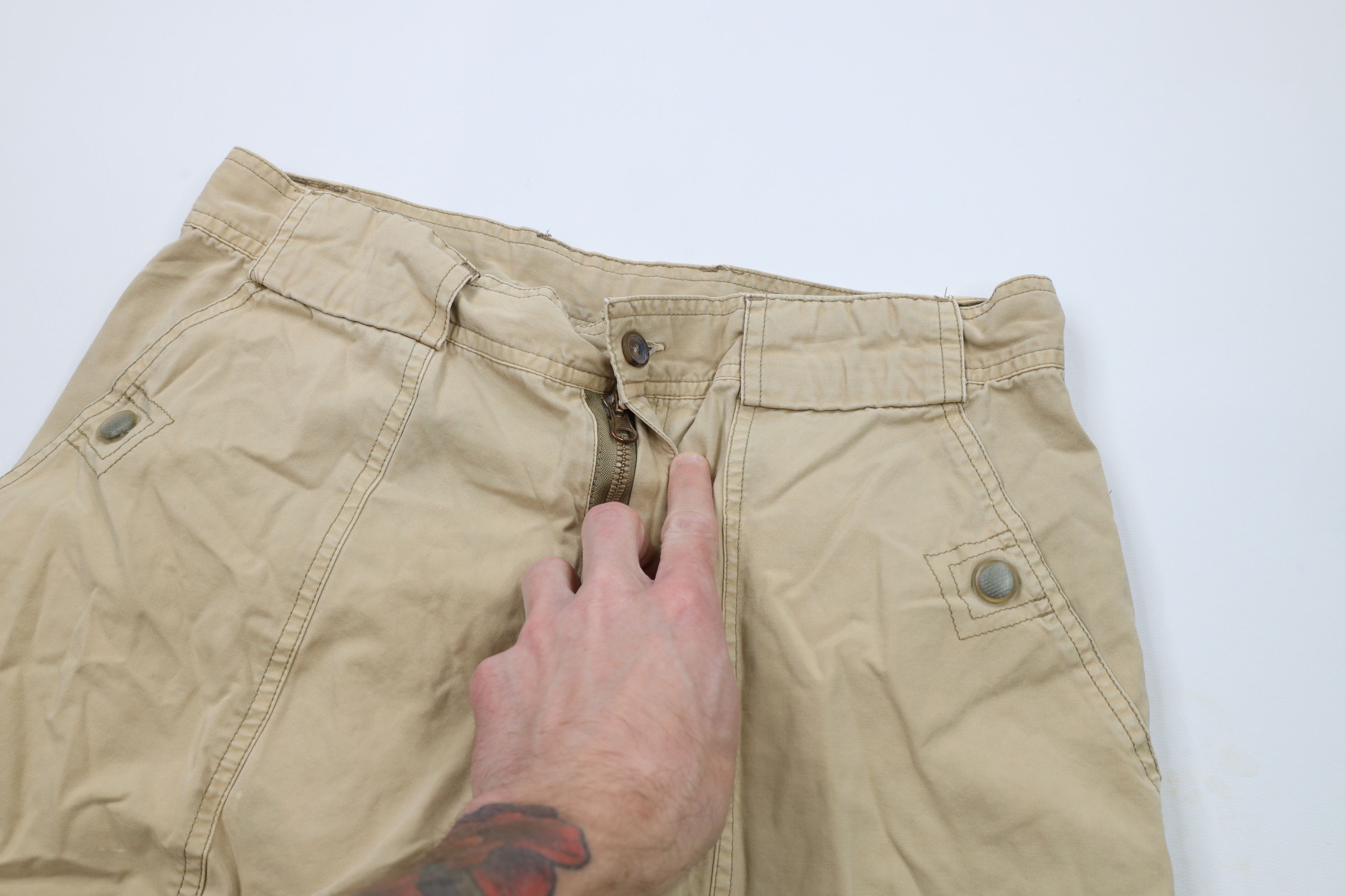 Vintage Vintage 90s Streetwear Wide Leg Skateboard Convertible Pants Size US 34 / EU 50 - 14 Thumbnail