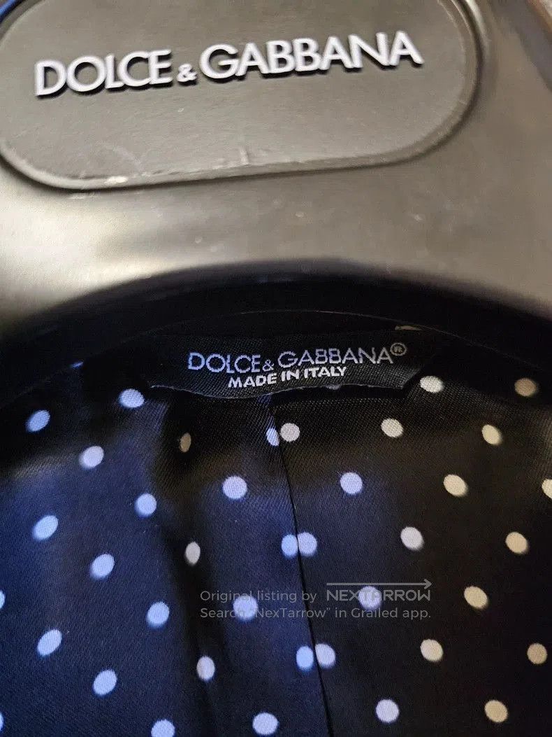 Dolce & Gabbana Dolce&Gabbana Black Wool Blazer. Size US L / EU 52-54 / 3 - 5 Thumbnail
