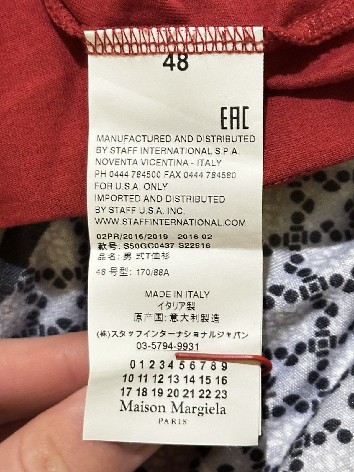 Maison Margiela Maison Margiela Multi Insert Rockstar T-Shirt Tee 2016 Size US M / EU 48-50 / 2 - 8 Thumbnail