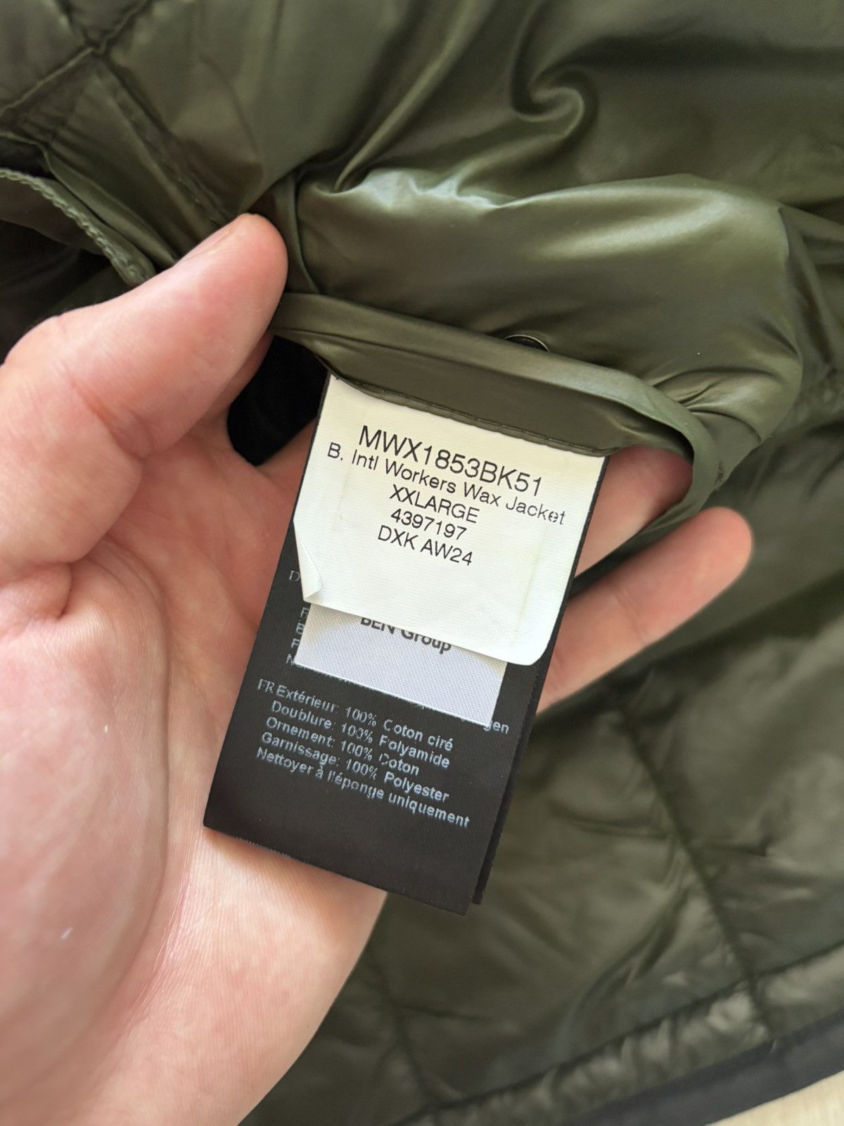 Barbour BARBOUR STEVE MCQUEEN Wax Jacket Size US XXL / EU 58 / 5 - 10 Thumbnail