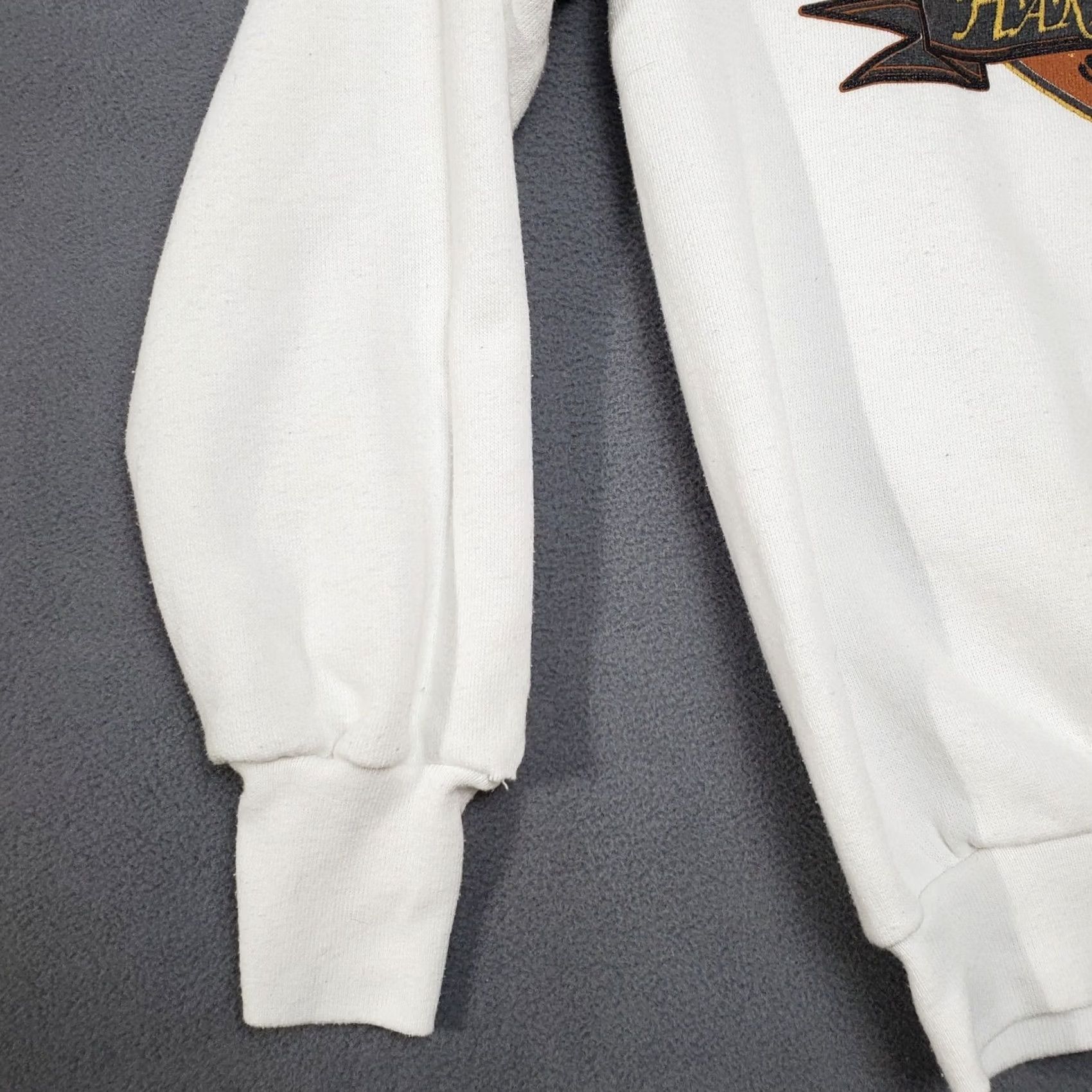 Harley Davidson VINTAGE Harley Davidson Sweatshirt Adult Medium White 1991 Eagle WI Size US M / EU 48-50 / 2 - 2 Thumbnail