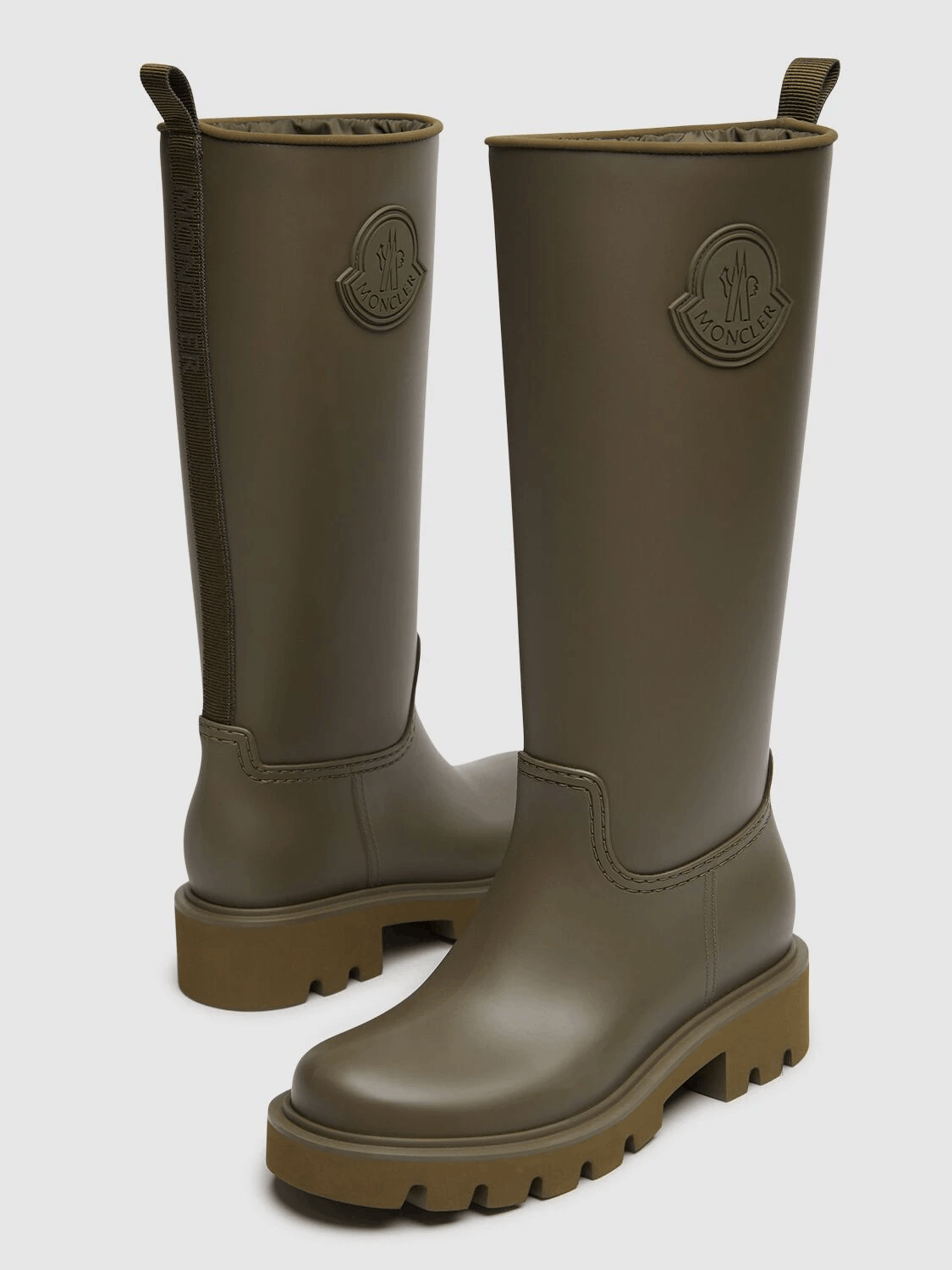 Moncler MONCLER Kickstream Bronze Olive Rain Boots New Size US 7 / IT 37 - 2 Thumbnail