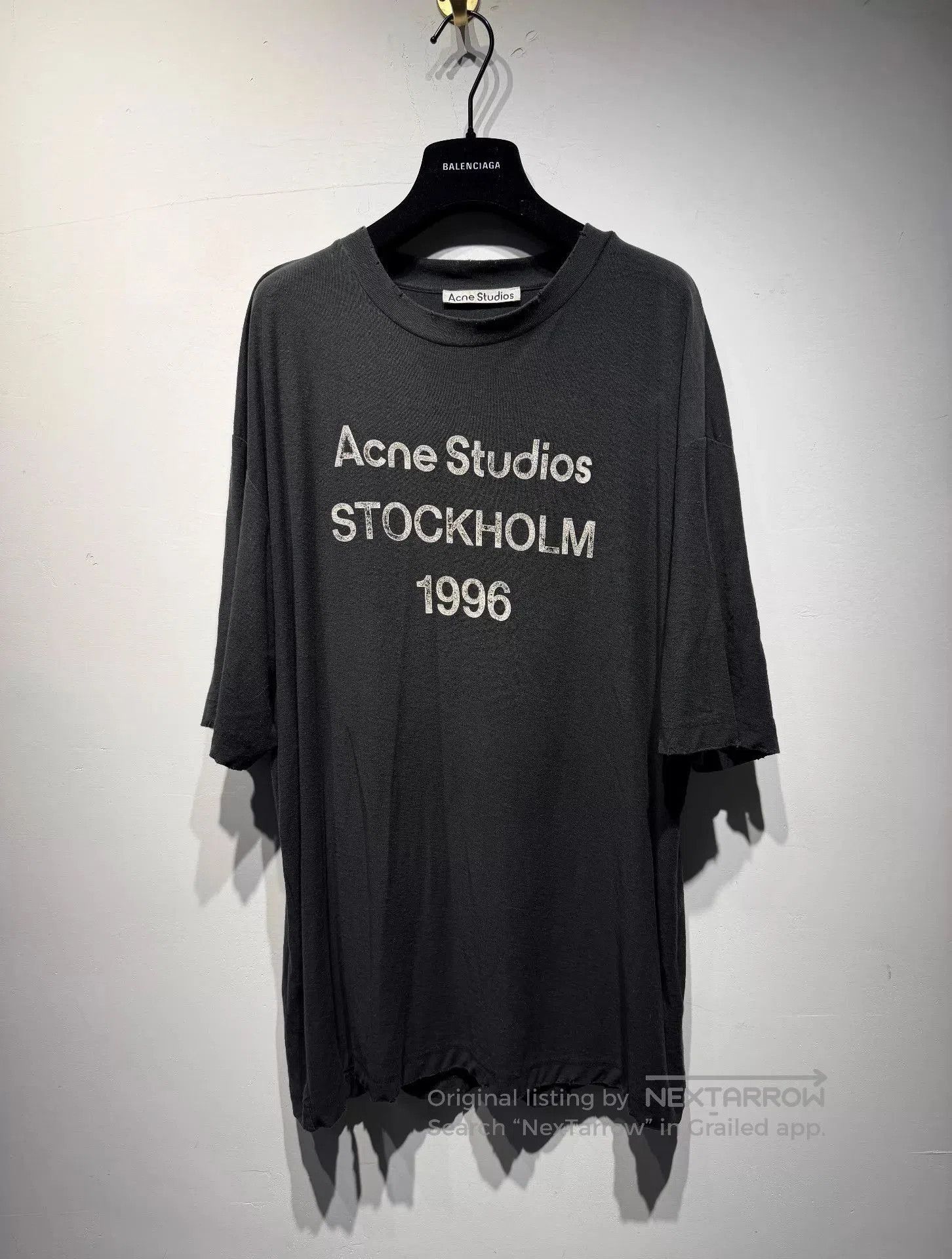 Acne Studios Stockholm 1996 Graphic Short Sleeve Shirt. Size US S / EU 44-46 / 1 - 1 Thumbnail