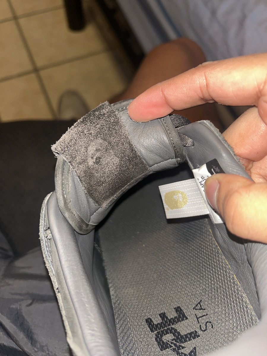 Bape Nubuck triple black sk8sta Size US 9 / EU 42 - 8 Thumbnail