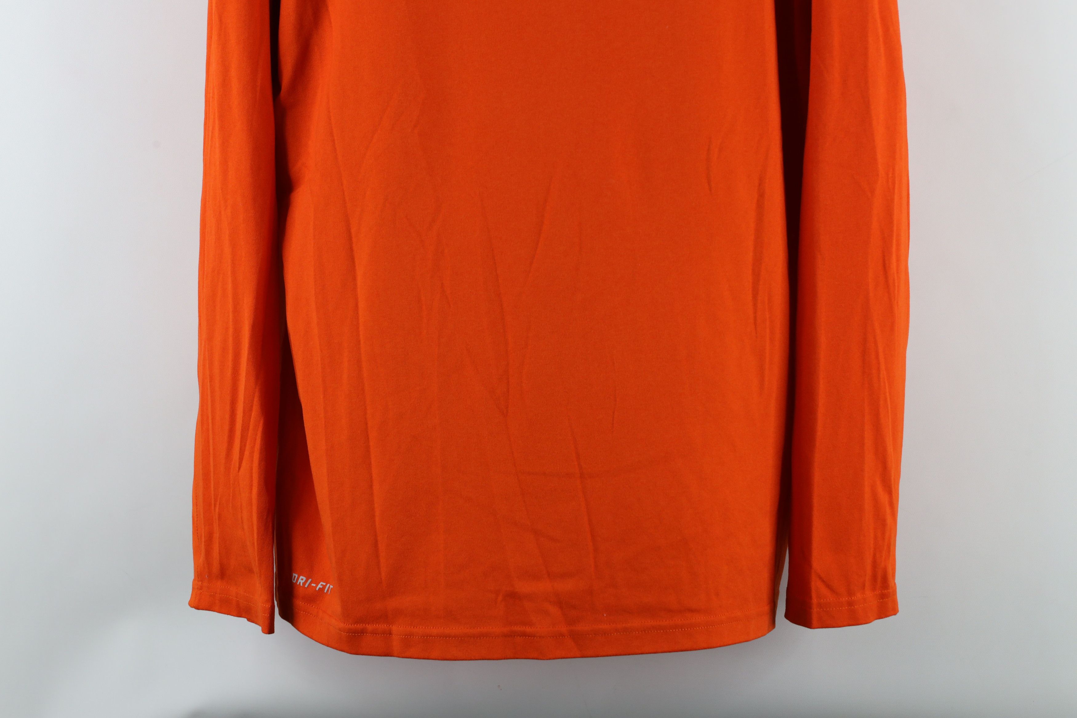 Nike × Vintage Nike Green State University Hockey Long Sleeve T-Shirt Size US L / EU 52-54 / 3 - 3 Thumbnail