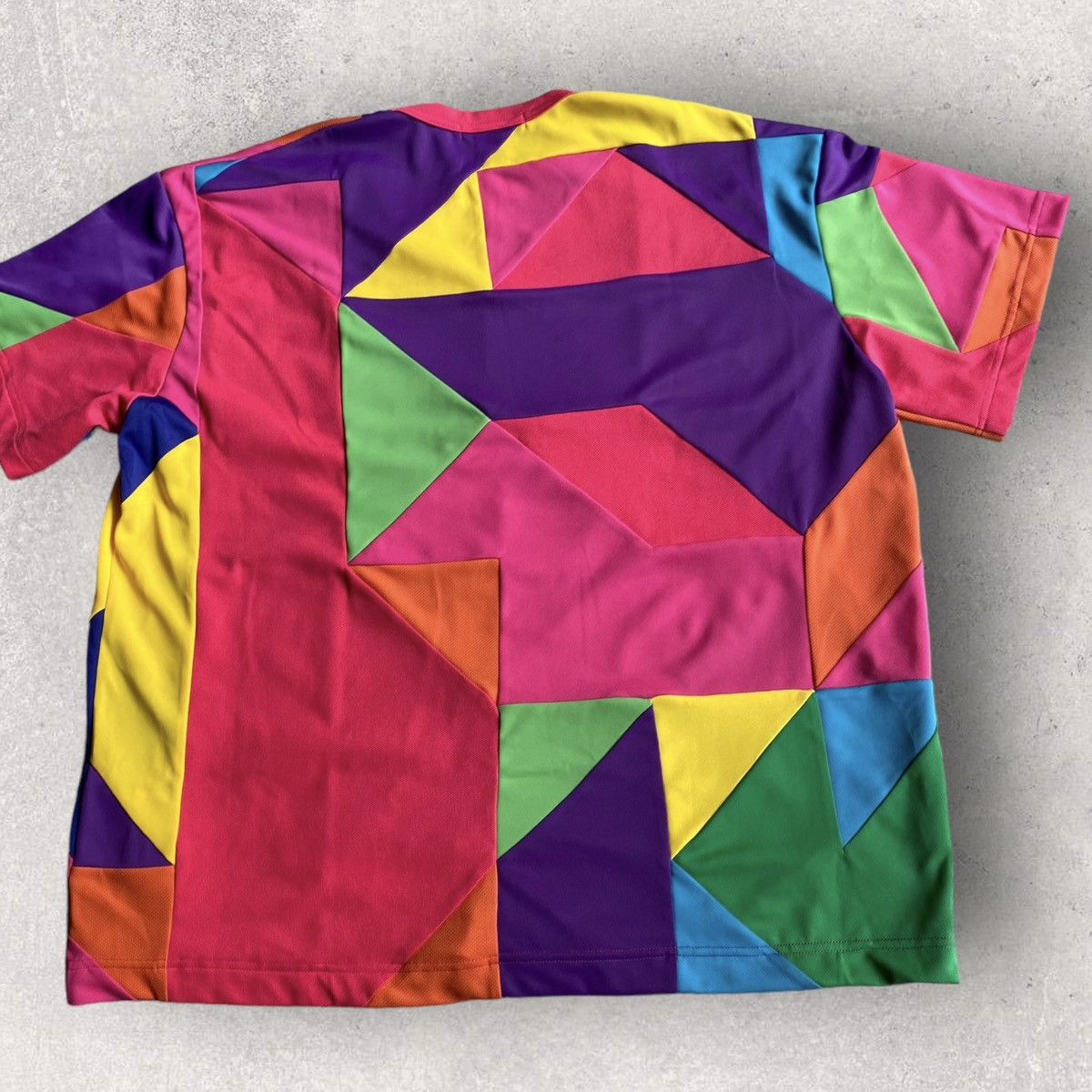 Comme des Garcons SS2024 Runway Patchwork Multi Color Oversize T Shirt Size US L / EU 52-54 / 3 - 7 Thumbnail