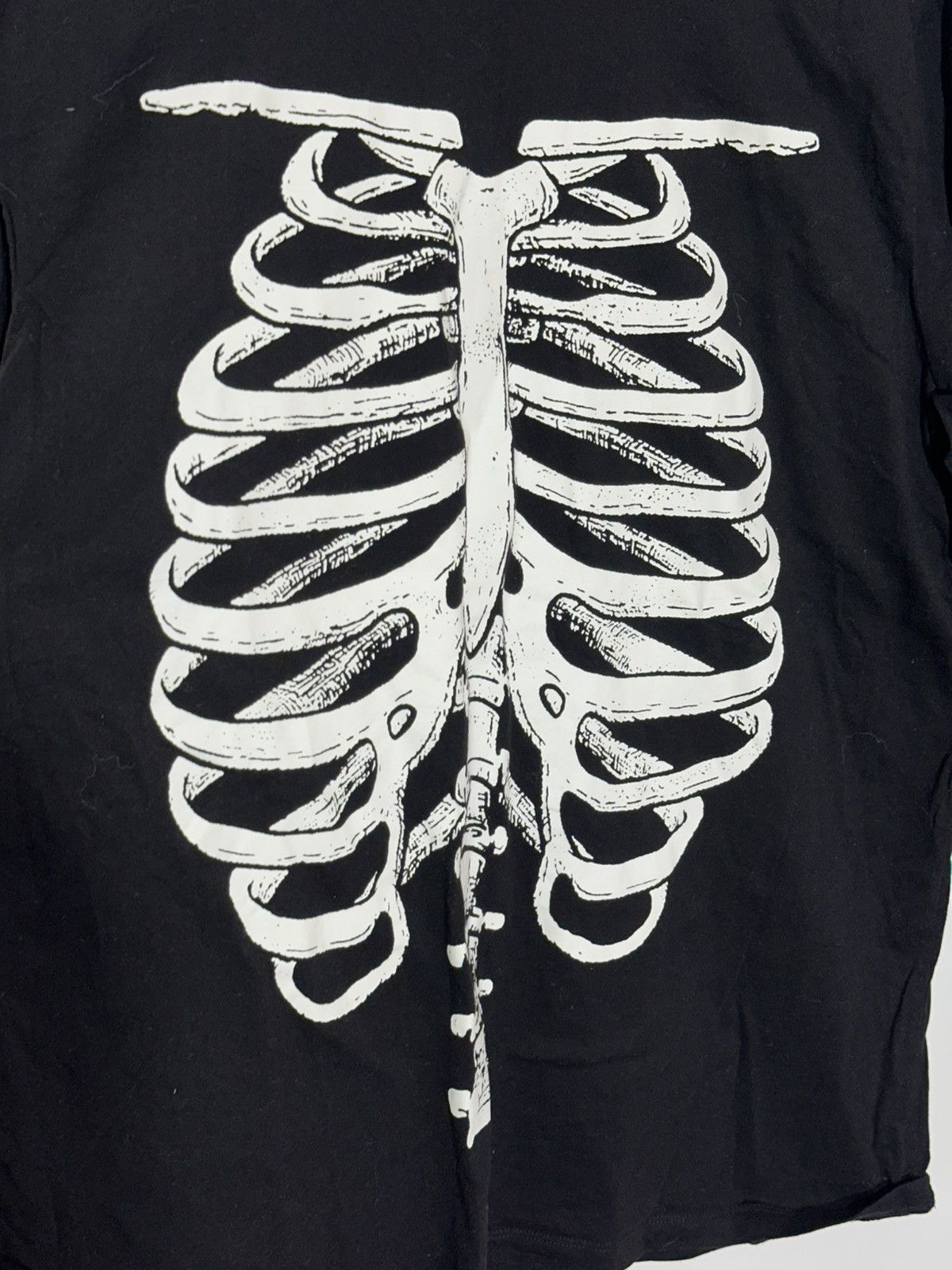 Japanese Brand Skeleton Long Sleeve T-Shirt Size US XL / EU 56 / 4 - 2 Thumbnail
