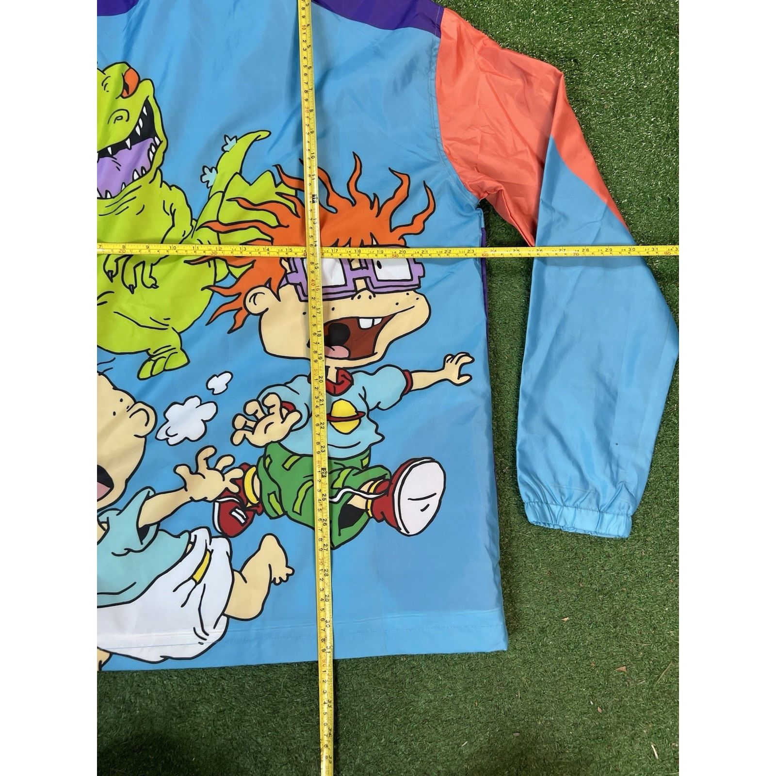 Nickelodeon NWT Nickelodeon Rugrats Windbreaker Jacket Size Large LG Size US L / EU 52-54 / 3 - 5 Thumbnail