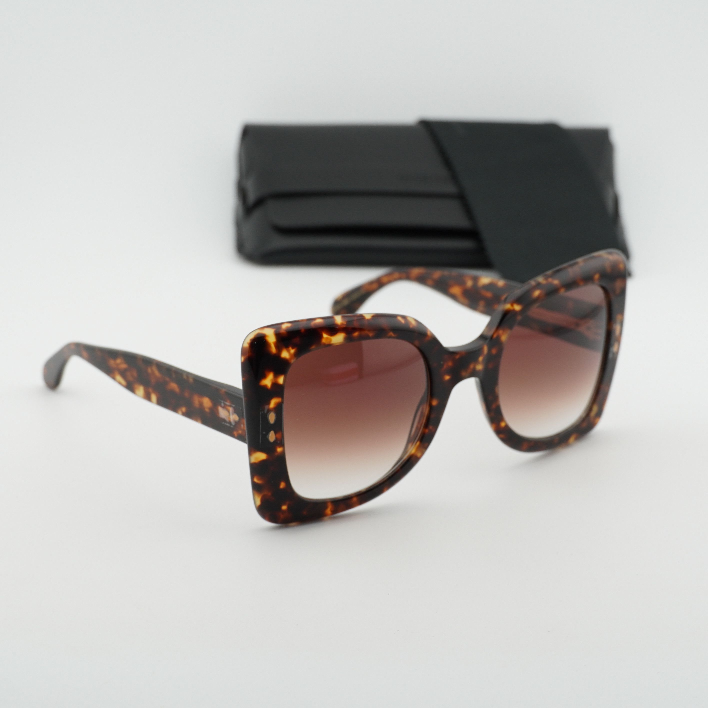 Isabel Marant Isabel Marant IM 0120/S 0086 HA Sunglasses Havana Square Size ONE SIZE - 10 Thumbnail