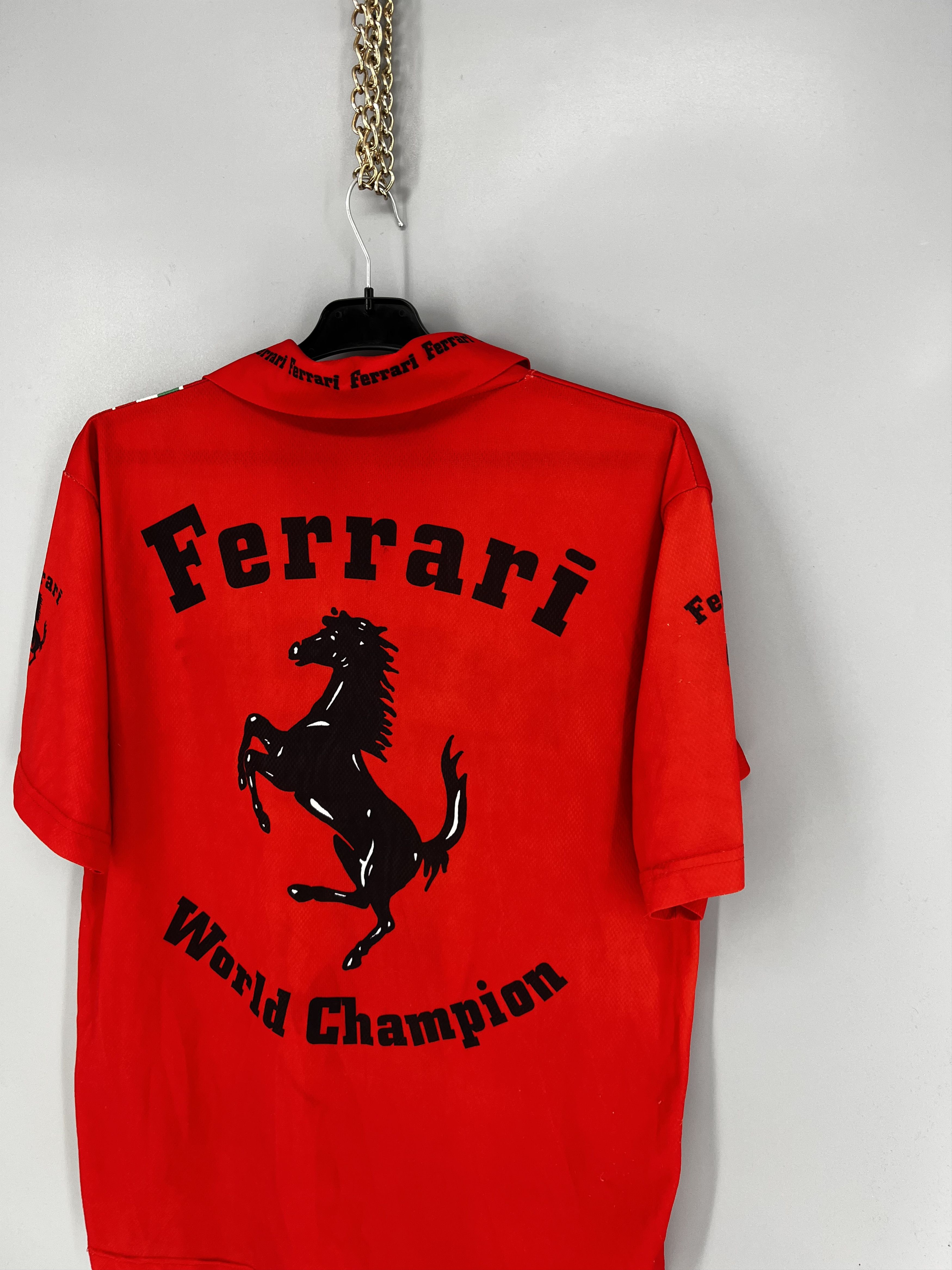 Ferrari Vintage Ferrari F1 Racing jersey t-shirt Size-XL Size US XL / EU 56 / 4 - 12 Thumbnail