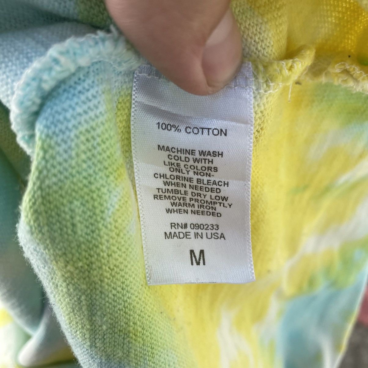 Kanye West Tye Die Sleeveless Kanye West YEEZUS TOUR 2013 Size US L / EU 52-54 / 3 - 9 Thumbnail