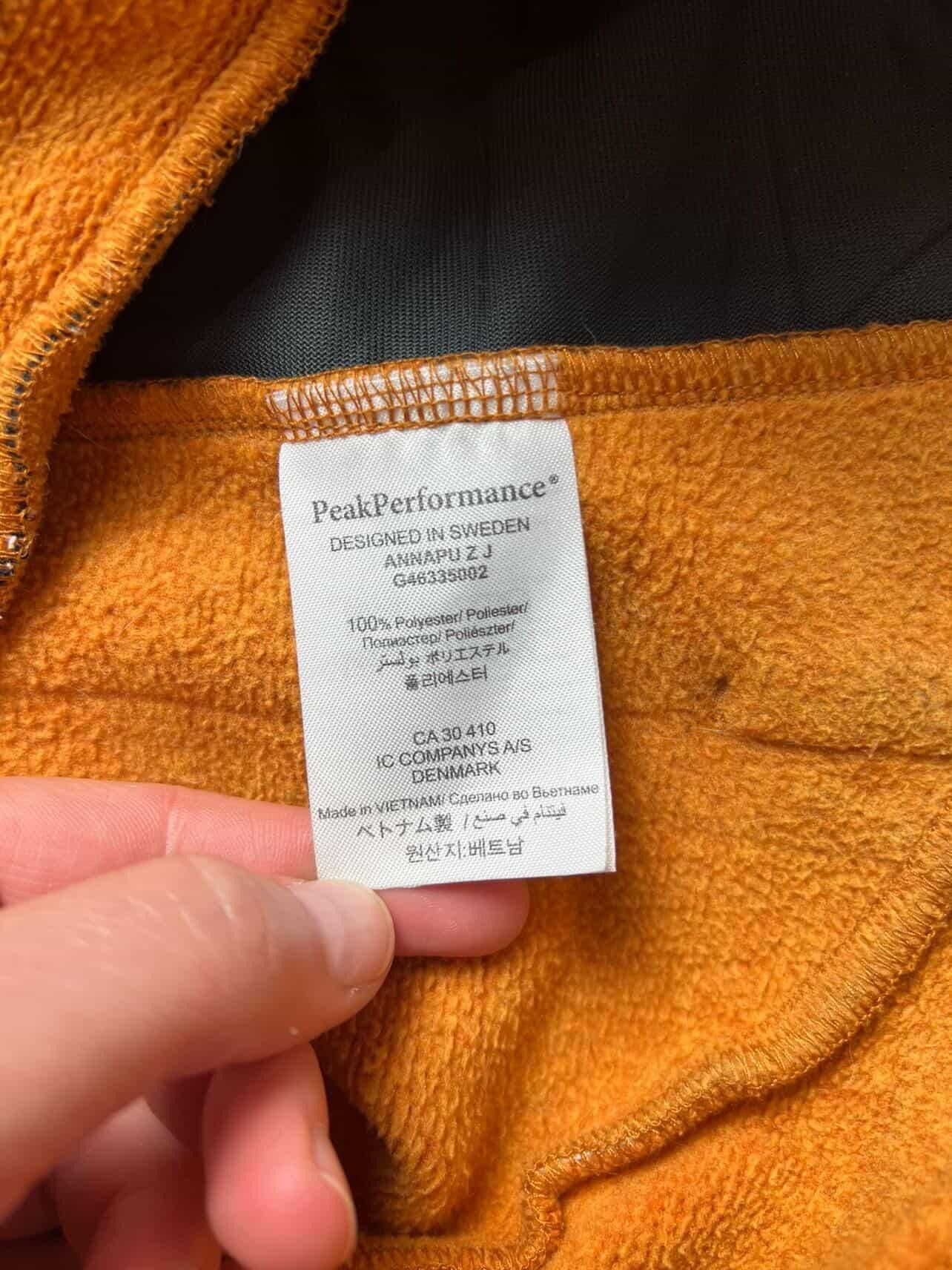 Peak Performance Peak Performance fleece sweatshirt Size US M / EU 48-50 / 2 - 9 Thumbnail