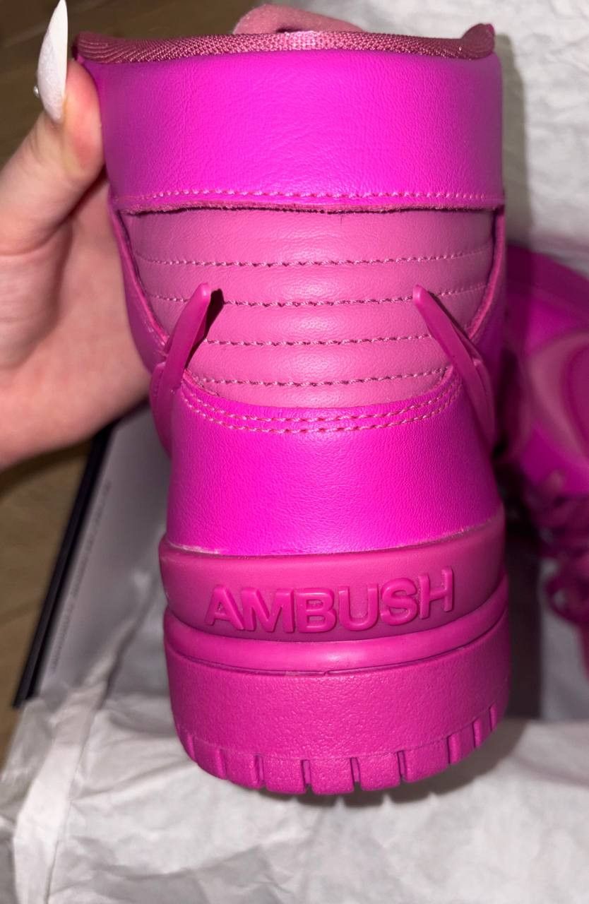 Ambush Design × Nike NIKE AMBUSH X DUNK HIGH 'COSMIC FUCHSIA Size US 8.5 / EU 41-42 - 4 Thumbnail