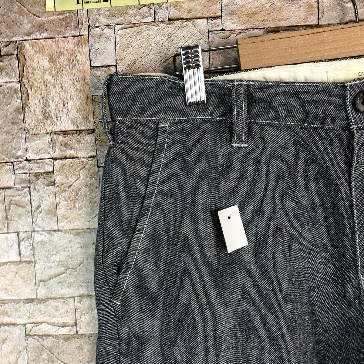 Japanese Brand Ikka Grey Cargo utility tactical Multipocket Pants #A840 Size US 31 - 8 Thumbnail