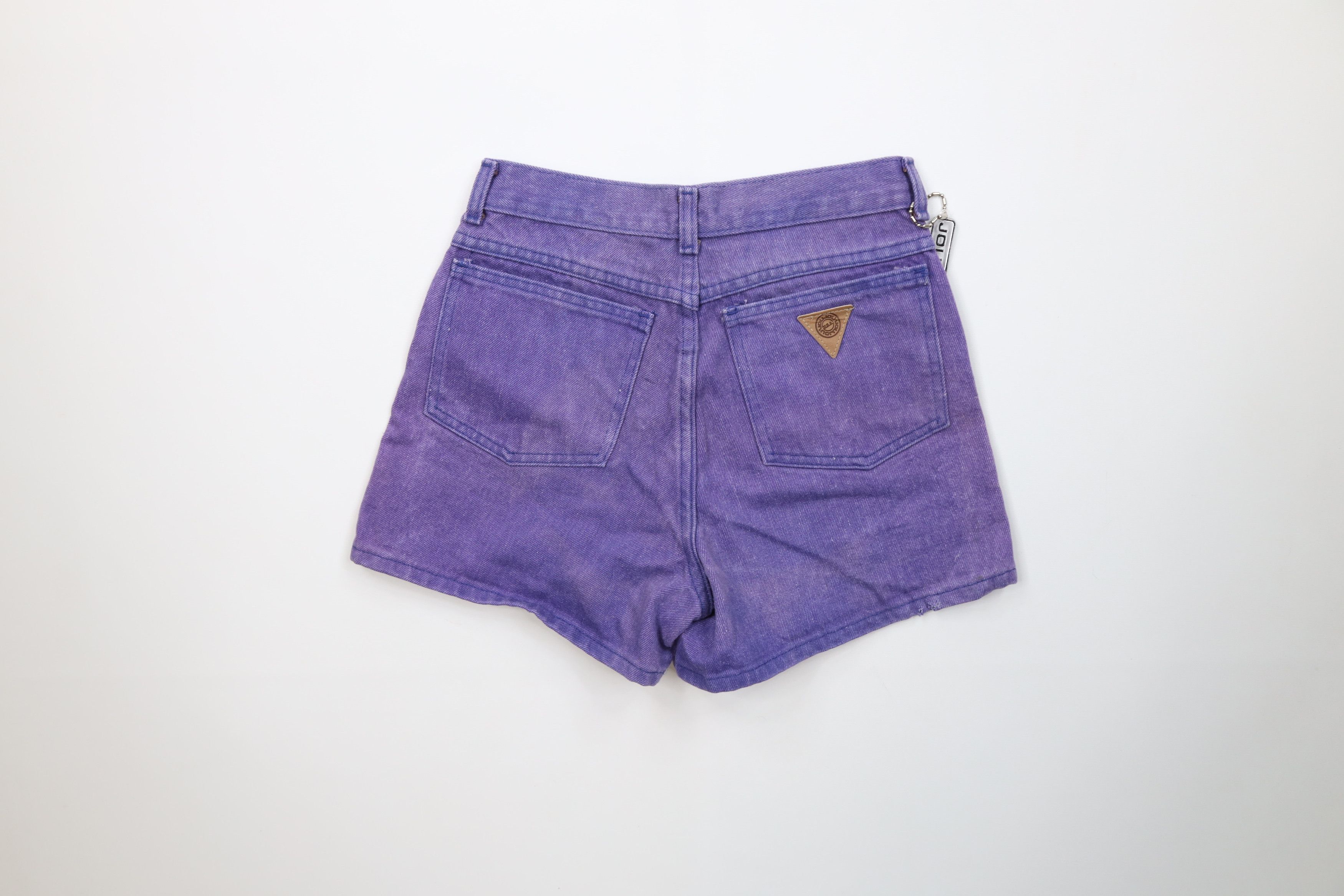 Vintage Deadstock Vintage 90s Streetwear Shorts Jorts Purple USA Size 32" / US 10 / IT 46 - 11 Thumbnail