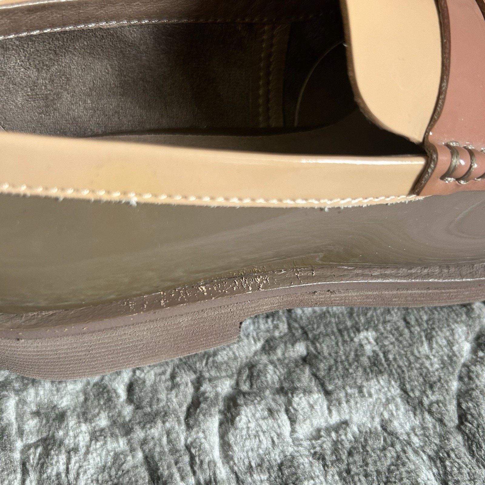 Jeffrey Campbell Jeffrey Campbell Lenna Taupe Leather Loafers Women’s Size 6 Size US 6 / IT 36 - 7 Thumbnail