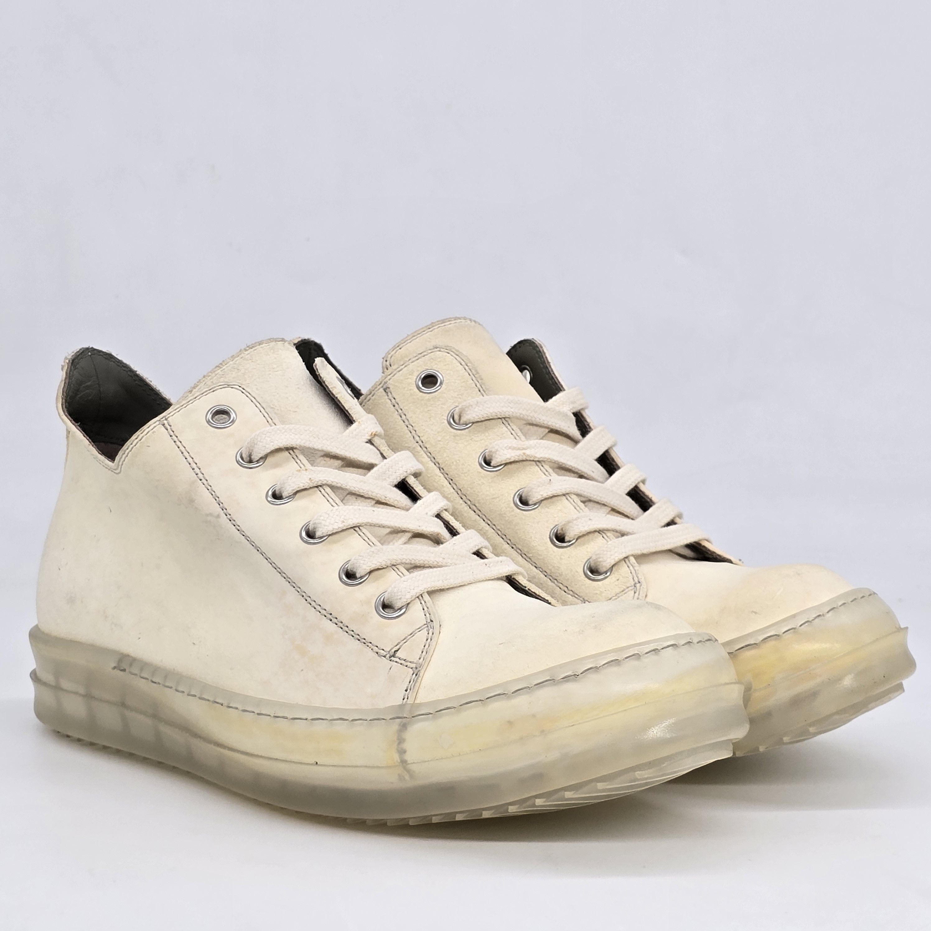 RICK OWENS no cap sock sneaks サイズ42.5 megalace sneakers sneaks man black - RICK OWENS DRKSHDW - d — 2